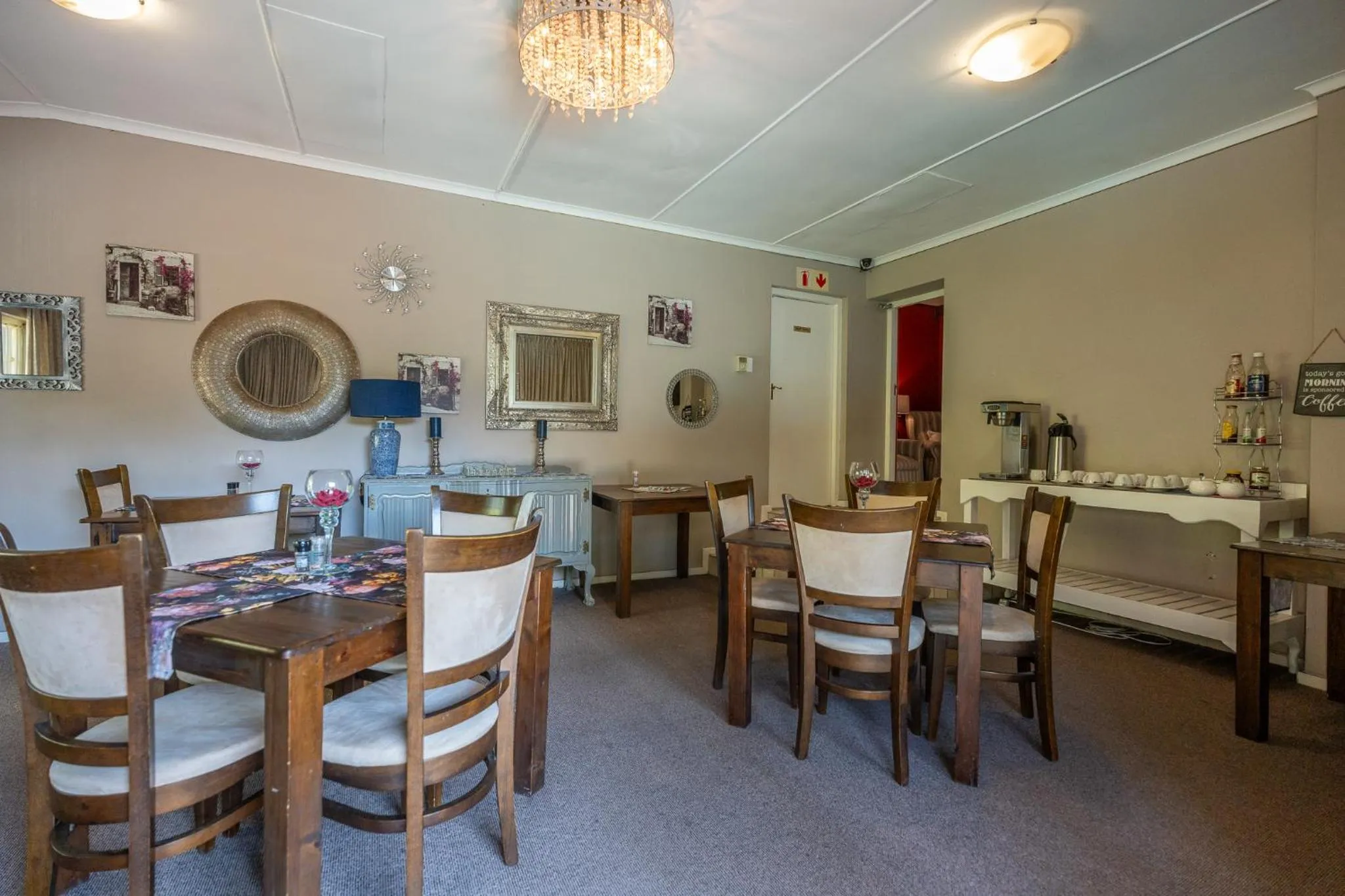 Living room in Palm Tree Manor