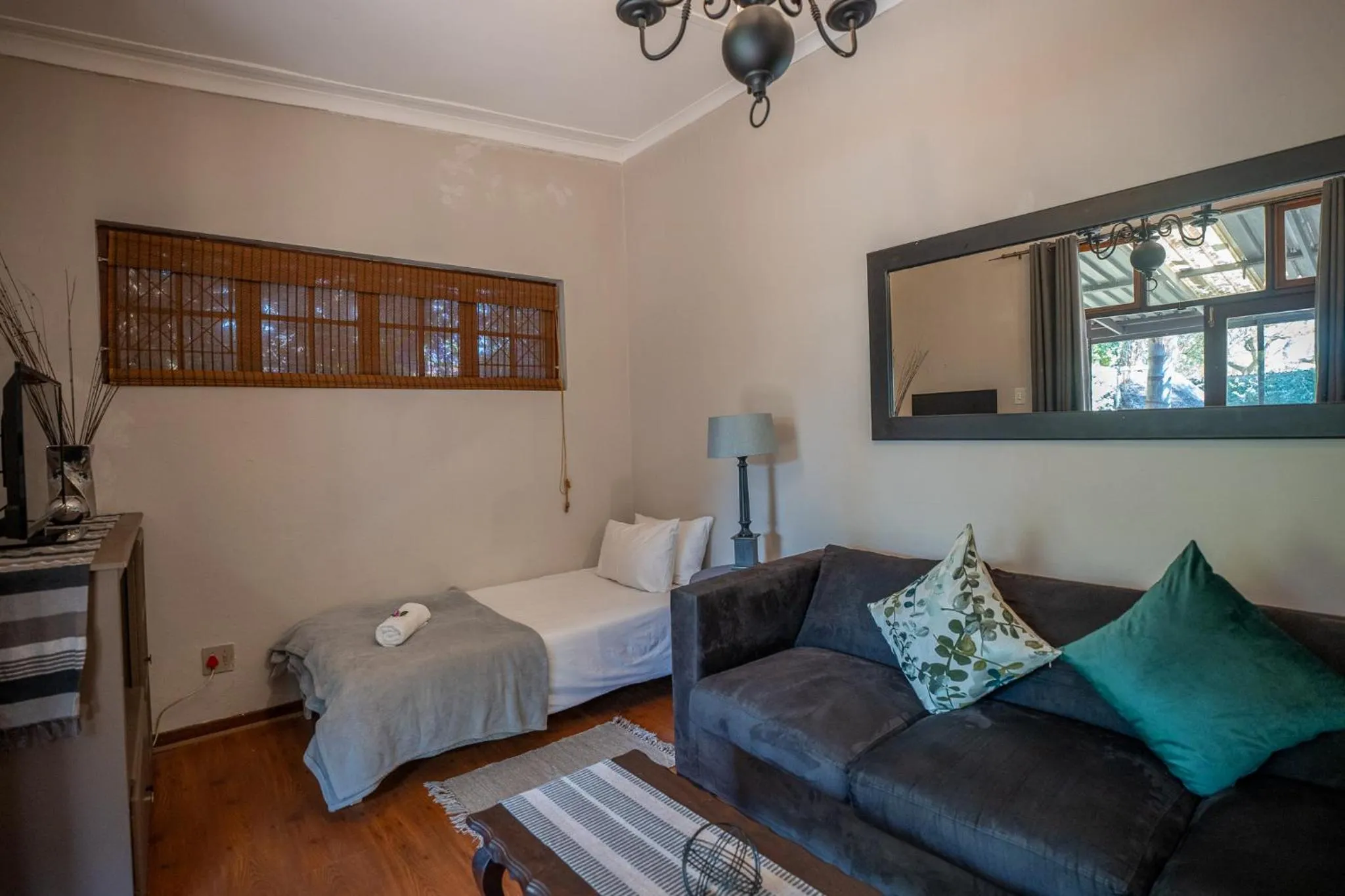 Bed in Palm Tree Manor