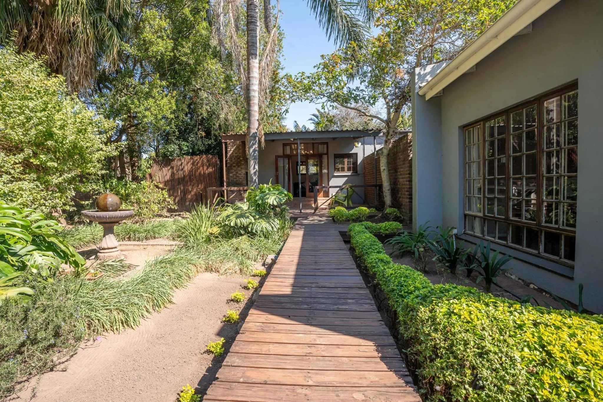 Garden in Palm Tree Manor