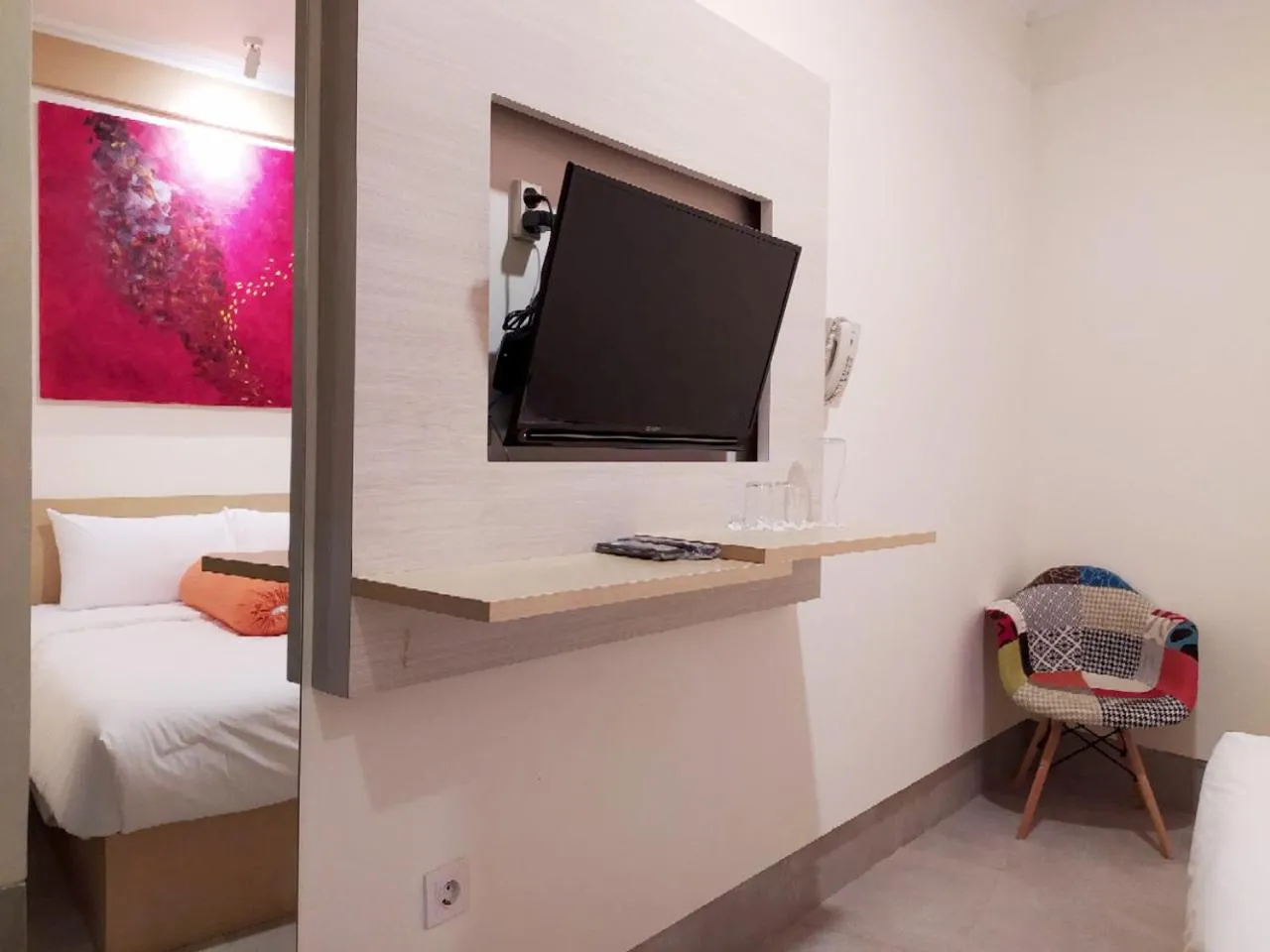 Bed in Front One Residence Syariah Mampang