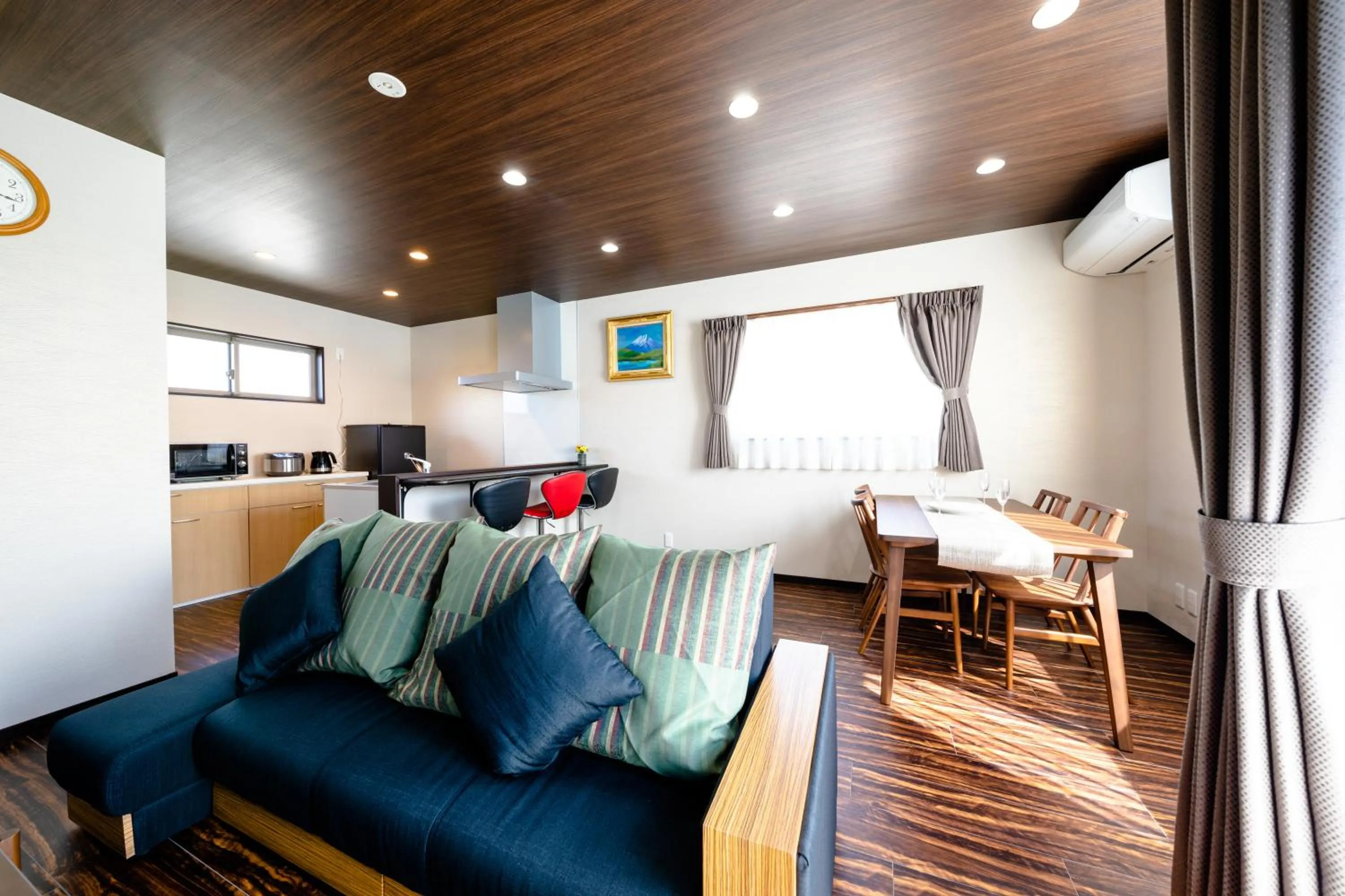 Living room in 22 ORIYA Mt Fuji -錦NISHIKI-