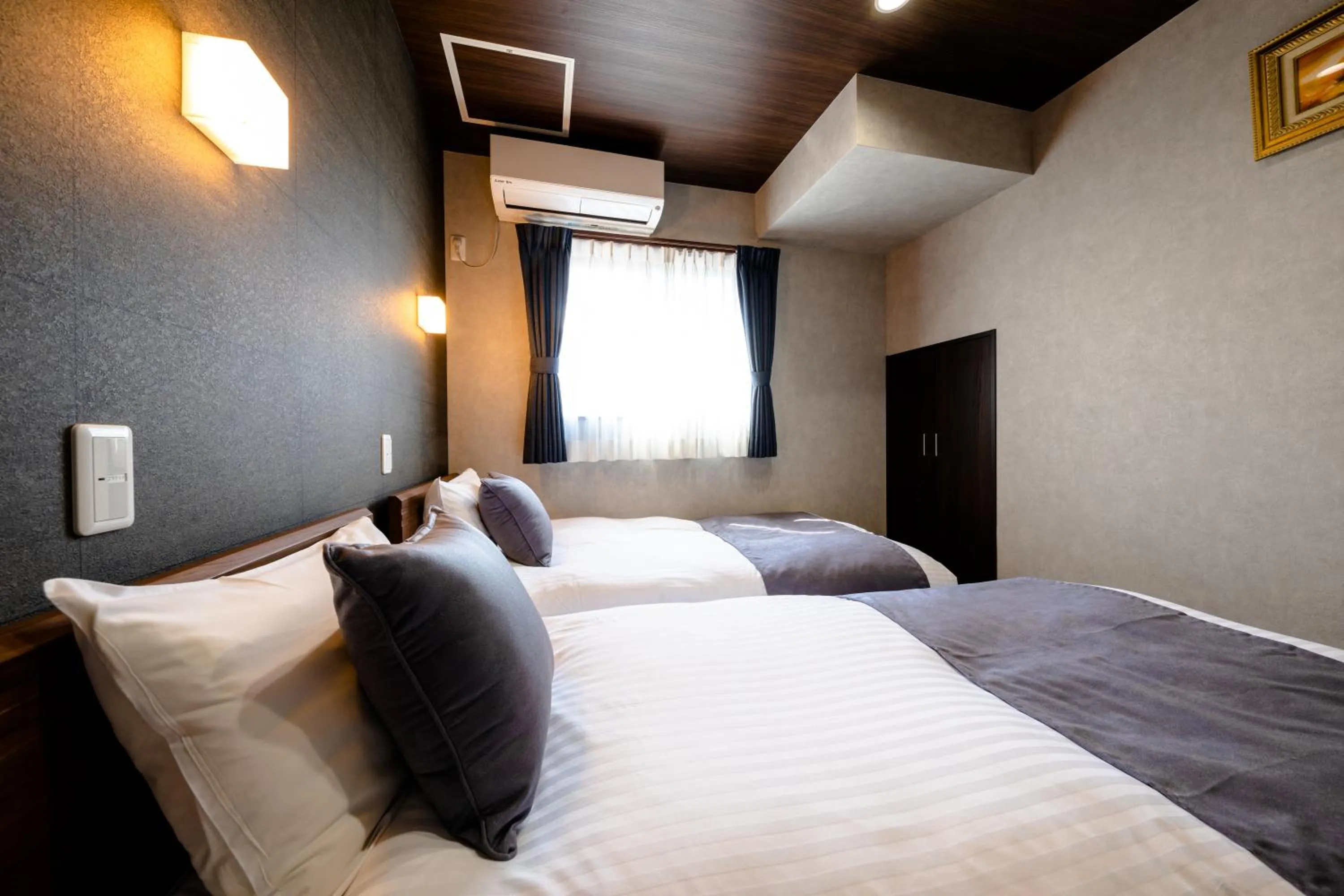 Bed in 22 ORIYA Mt Fuji -錦NISHIKI-