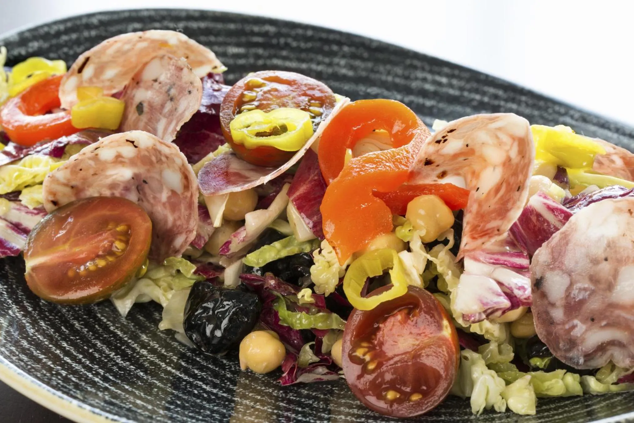 Food close-up in The Portofino Hotel & Marina, a Noble House Hotel