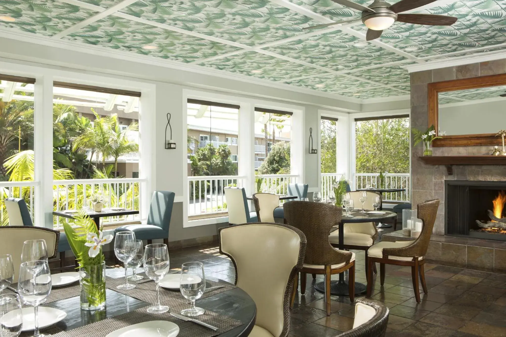 Restaurant/places to eat in The Portofino Hotel & Marina