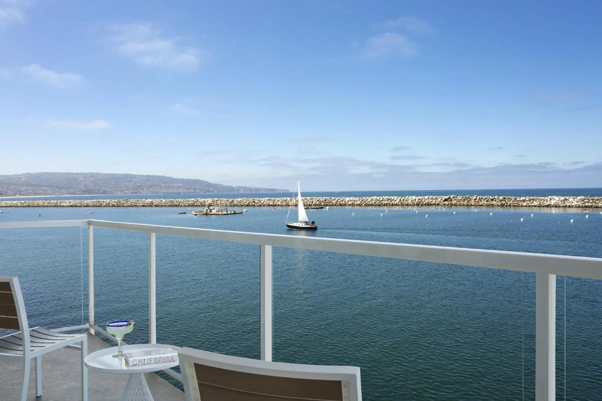 Balcony/Terrace in The Portofino Hotel & Marina