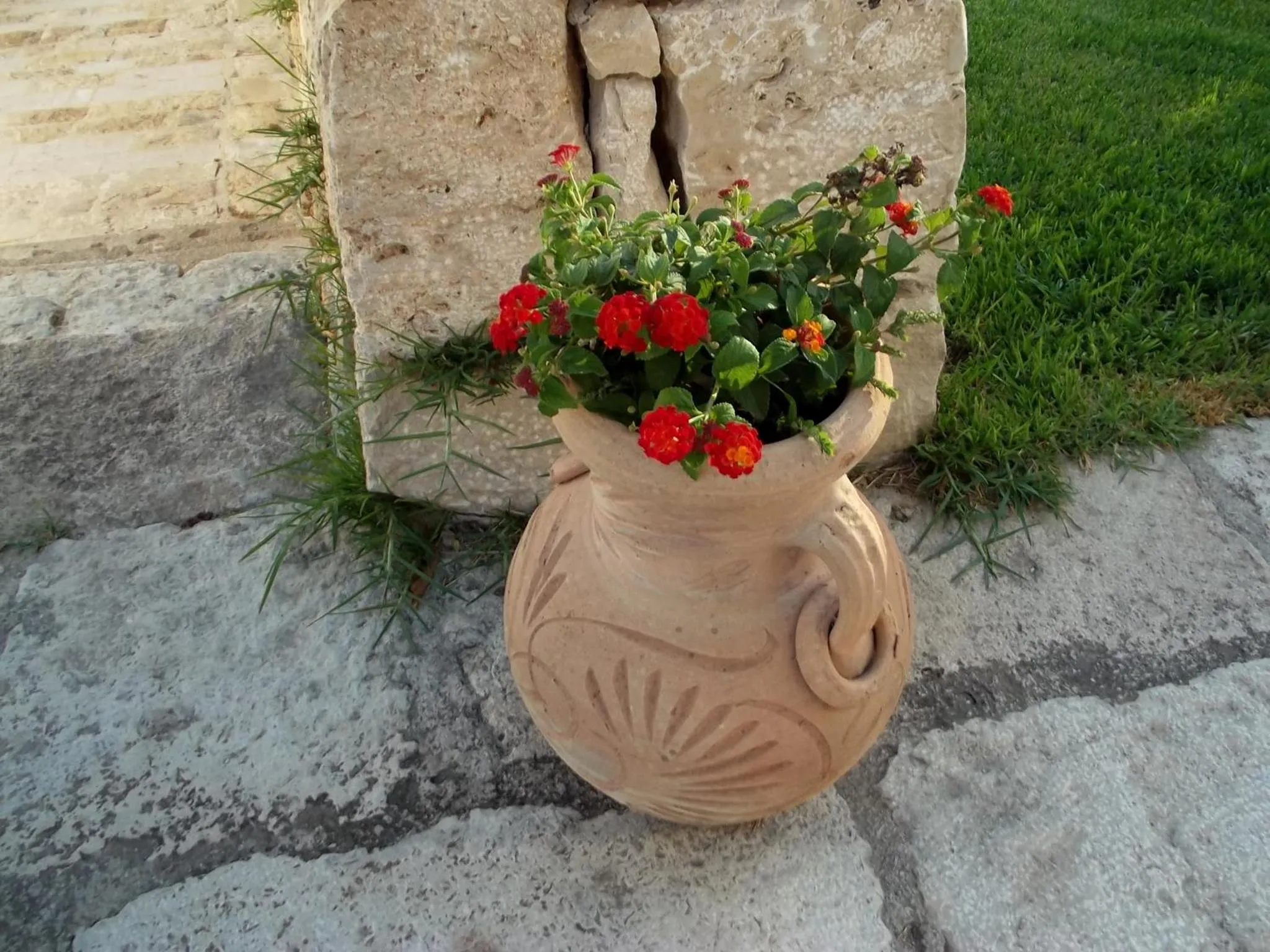 Decorative detail in Agriturismo Valle di Chiaramonte