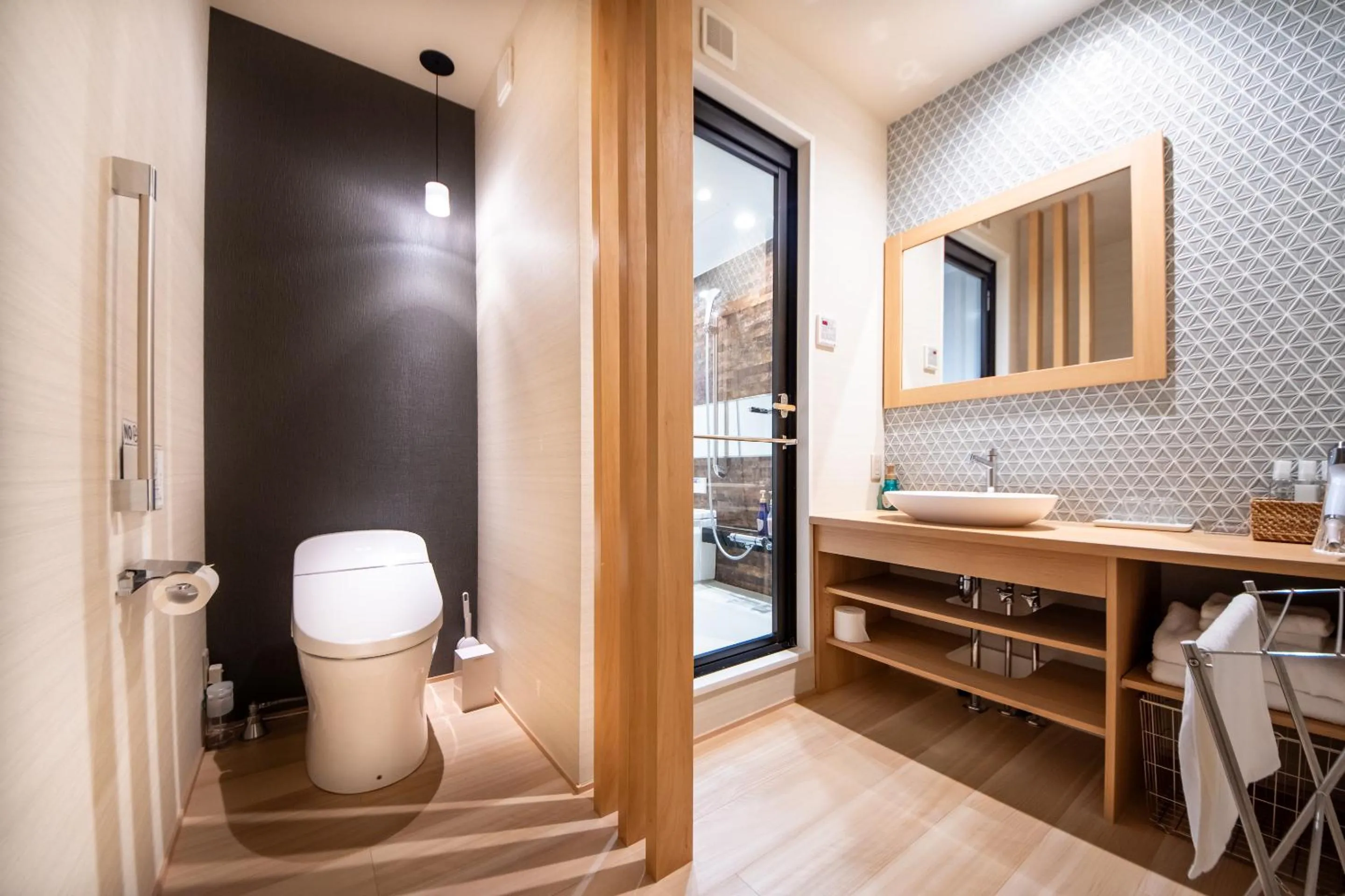 Bathroom in Hotel Naranohamori