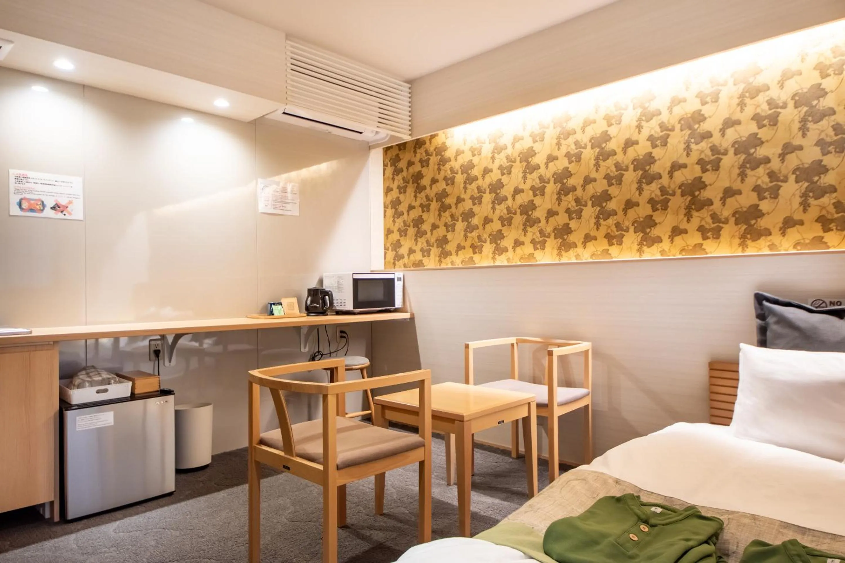 Bed in Hotel Naranohamori