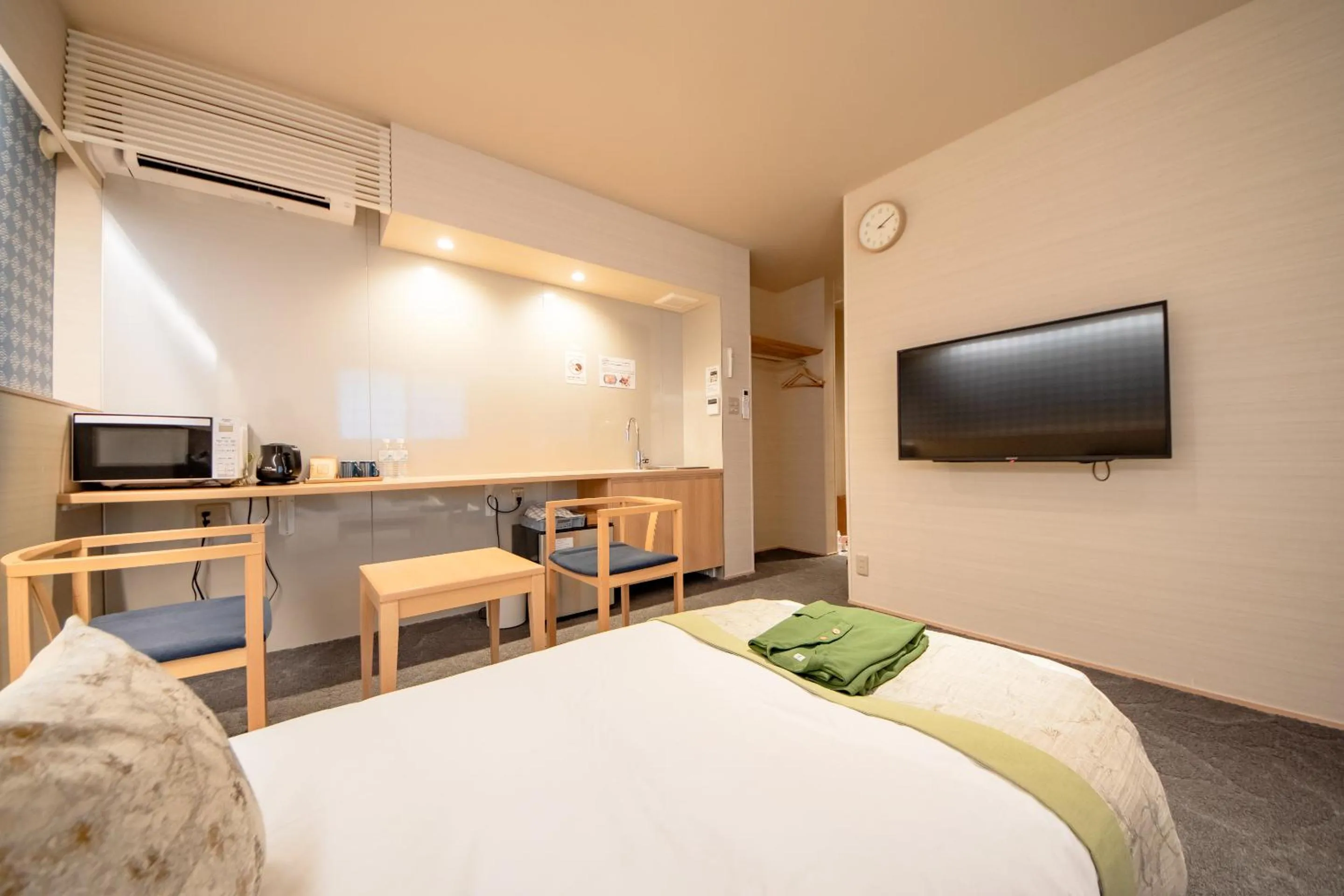 Bed in Hotel Naranohamori