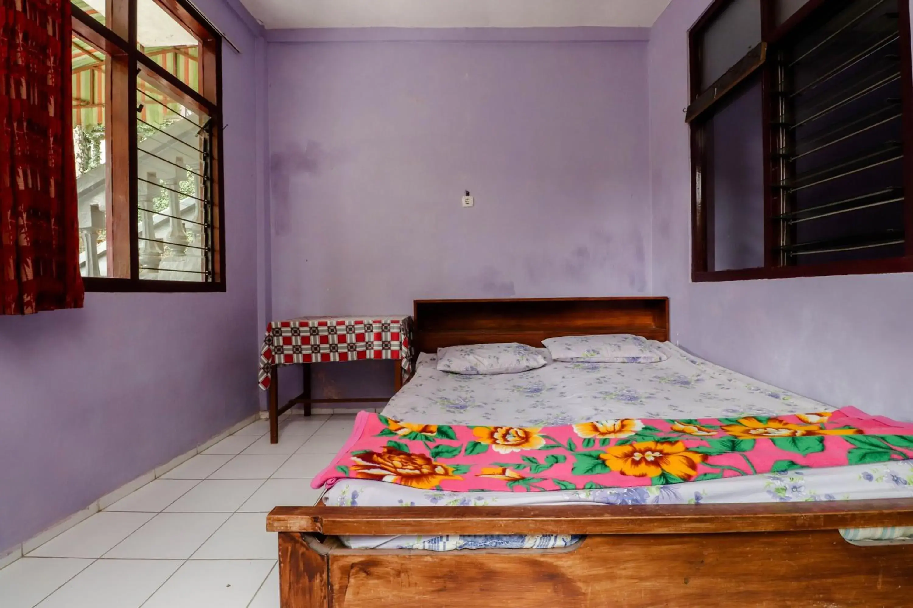 Bed in Penginapan Sedyo Rahayu Bed in Penginapan Sedyo Rahayu