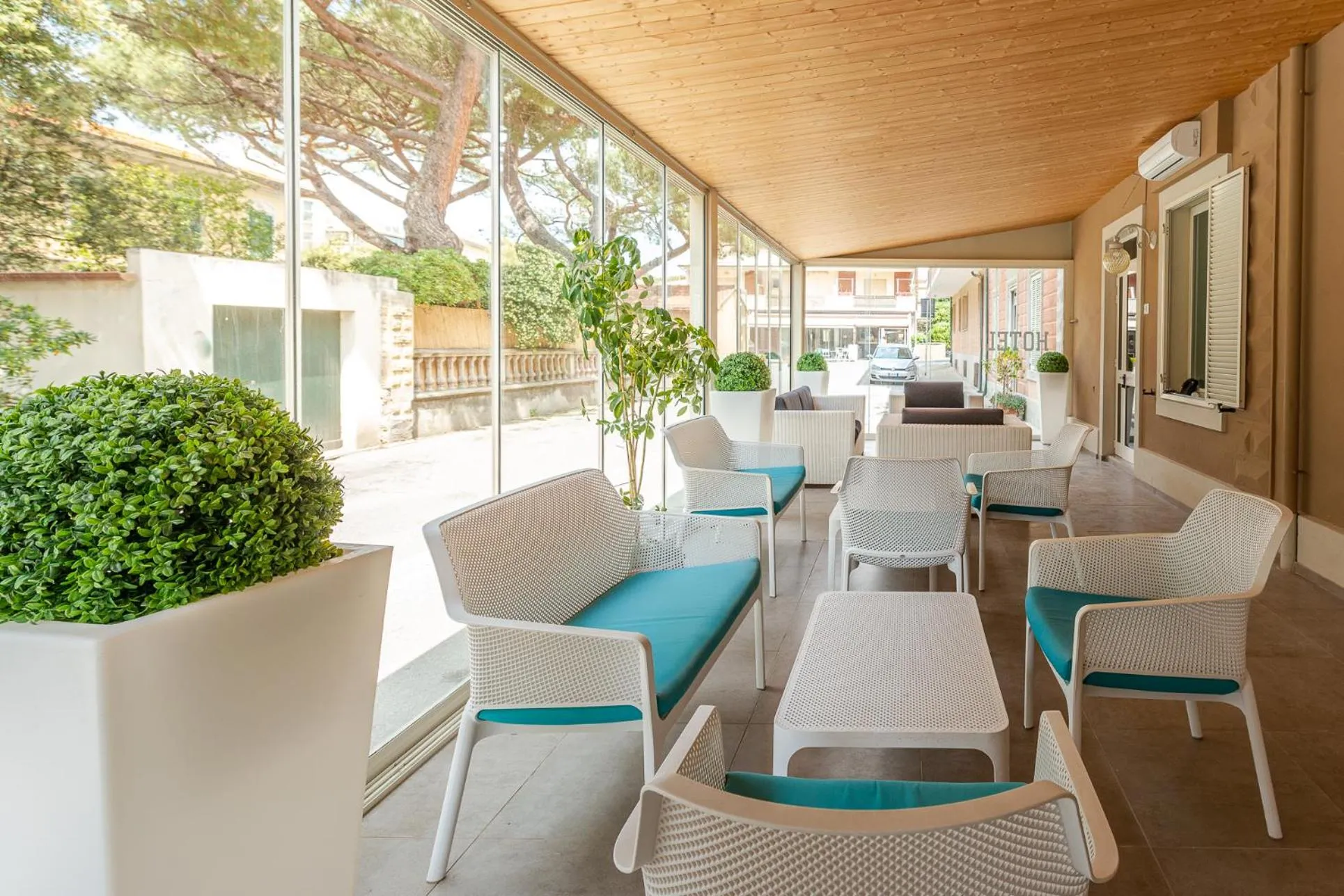 Lounge or bar in Hotel Villa Bolgheri