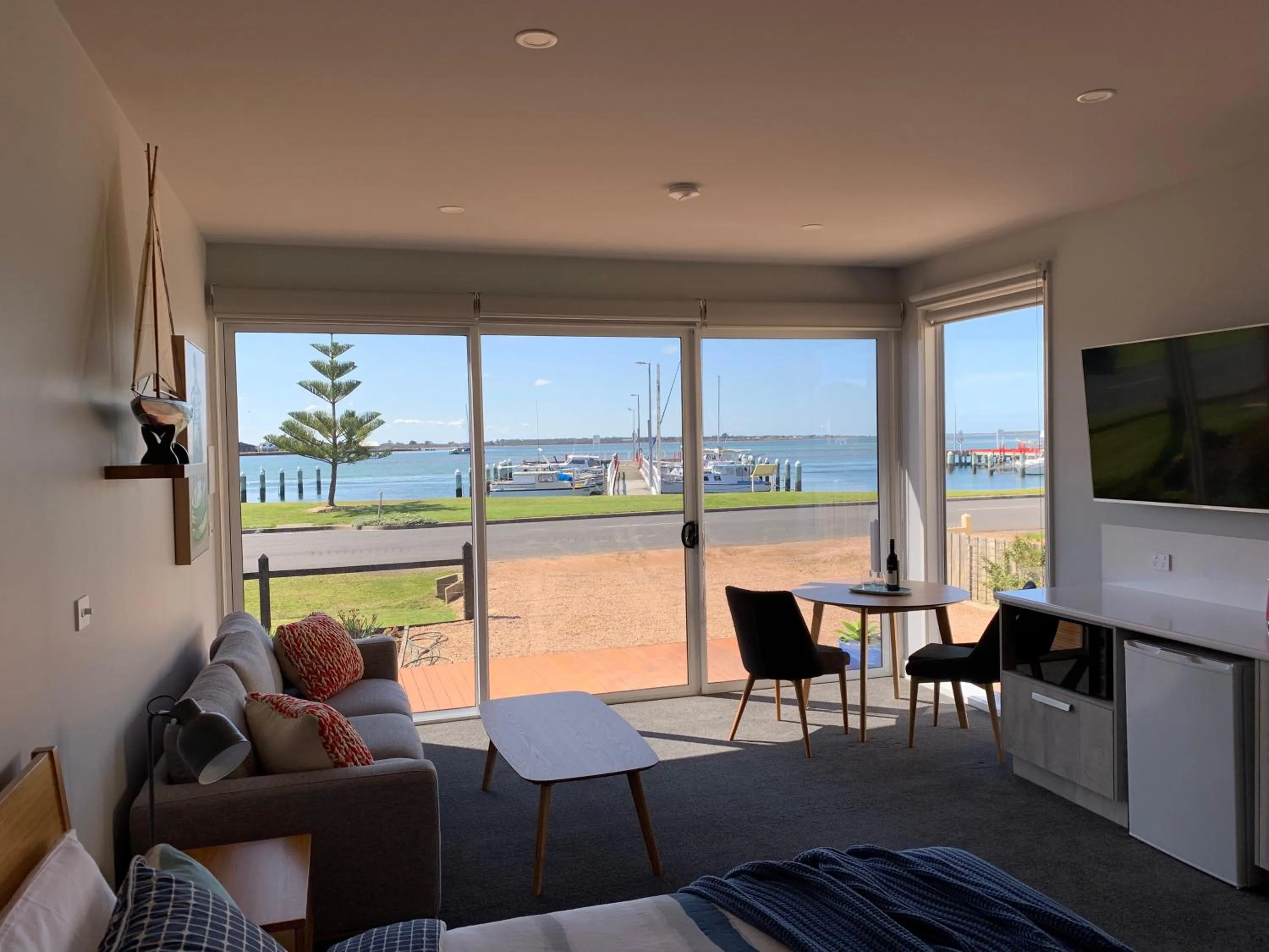 Living room in Boat Harbour Jetty B&B