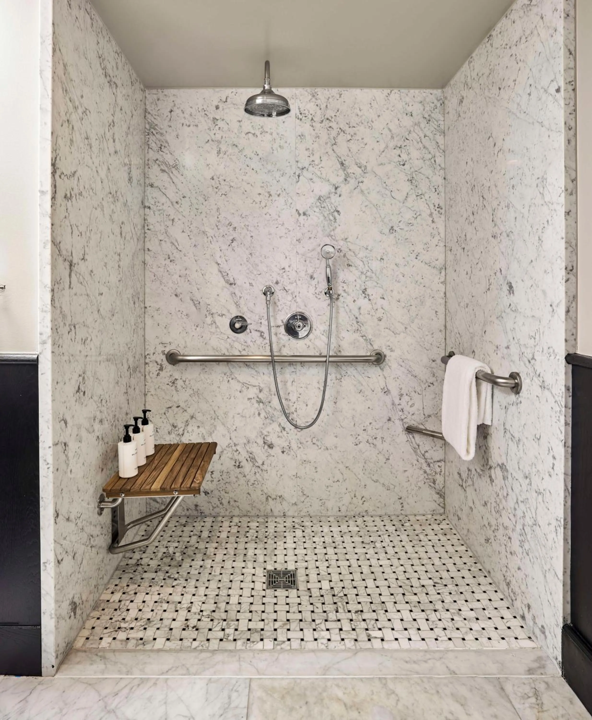 Shower in Cameo Beverly Hills, LXR Hotels & Resorts