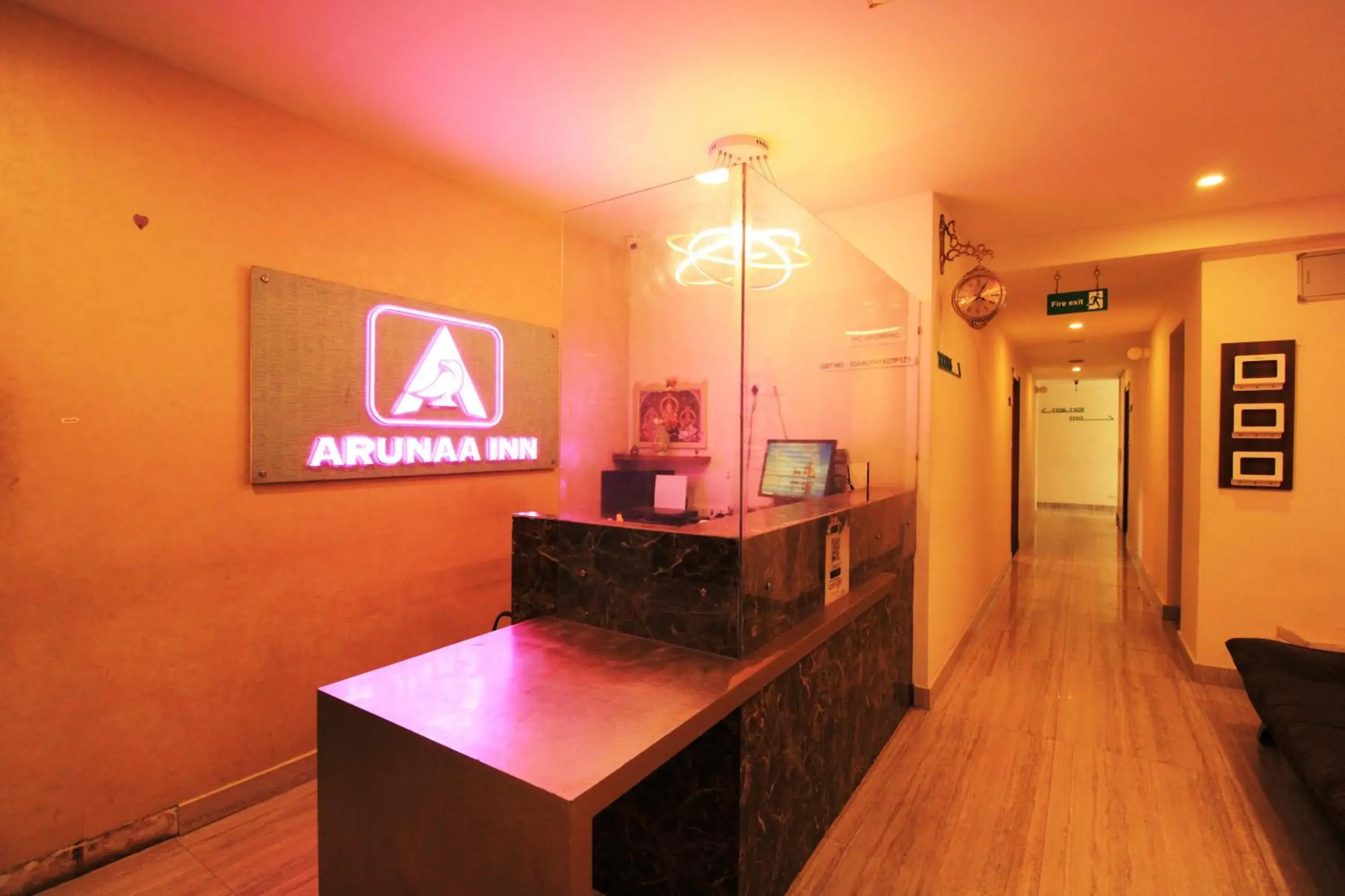 Lobby or reception in Arunaa Inn Airport Hotel,Chennai Lobby or reception in Arunaa Inn Airport Hotel,Chennai