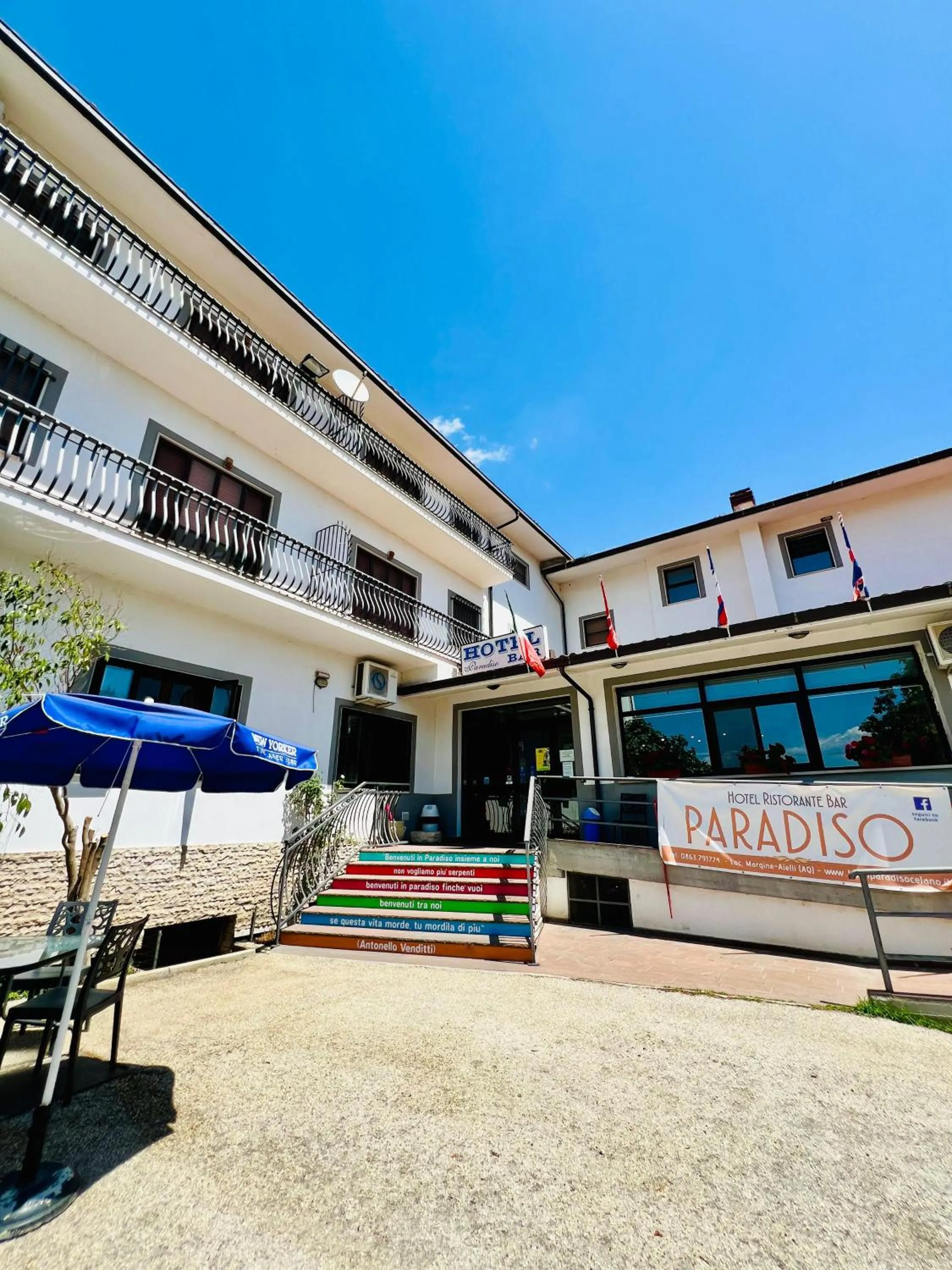 Property building in Hotel Paradiso