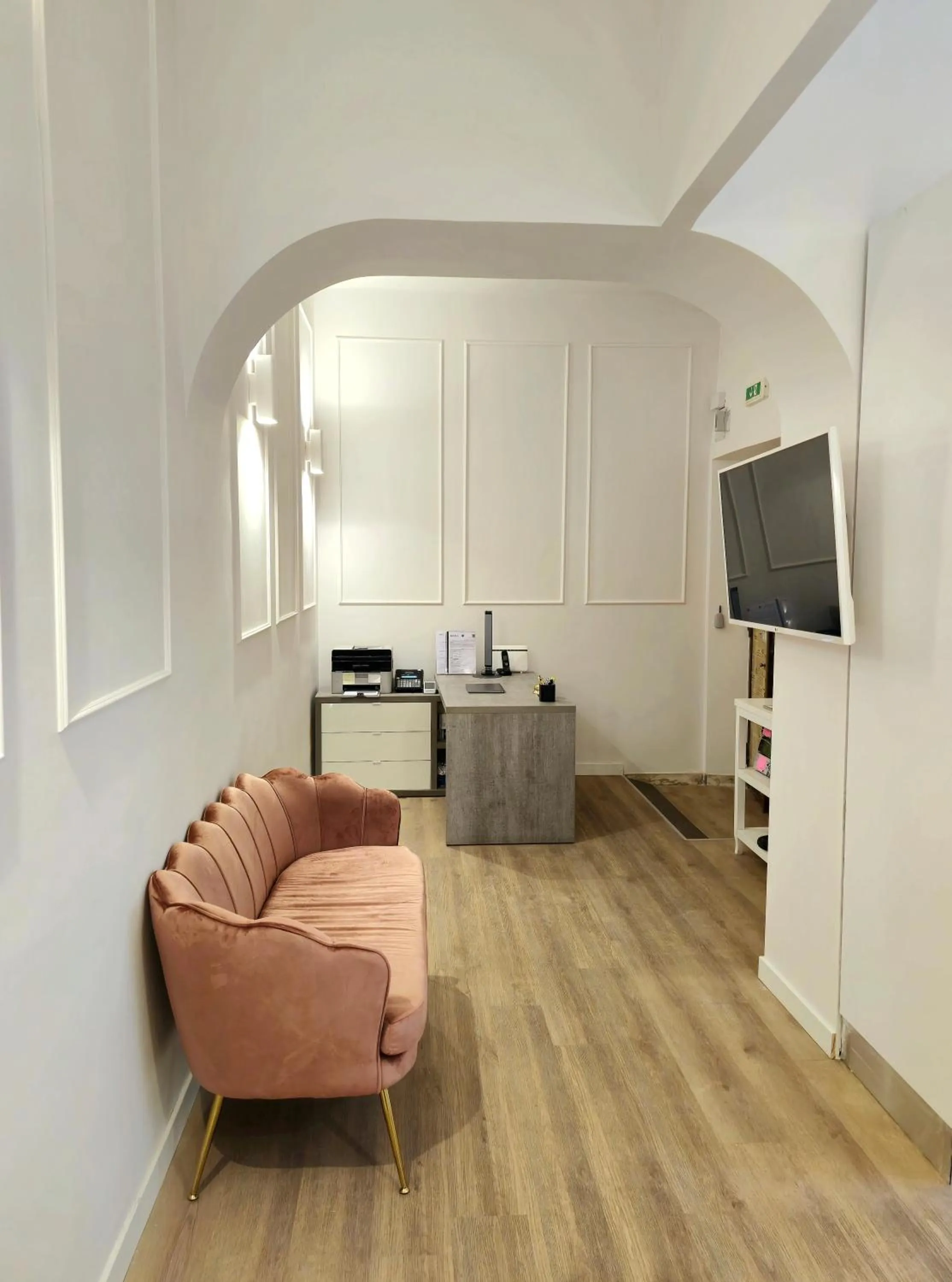 Lobby or reception in B&B Aurelia Garden Rooms