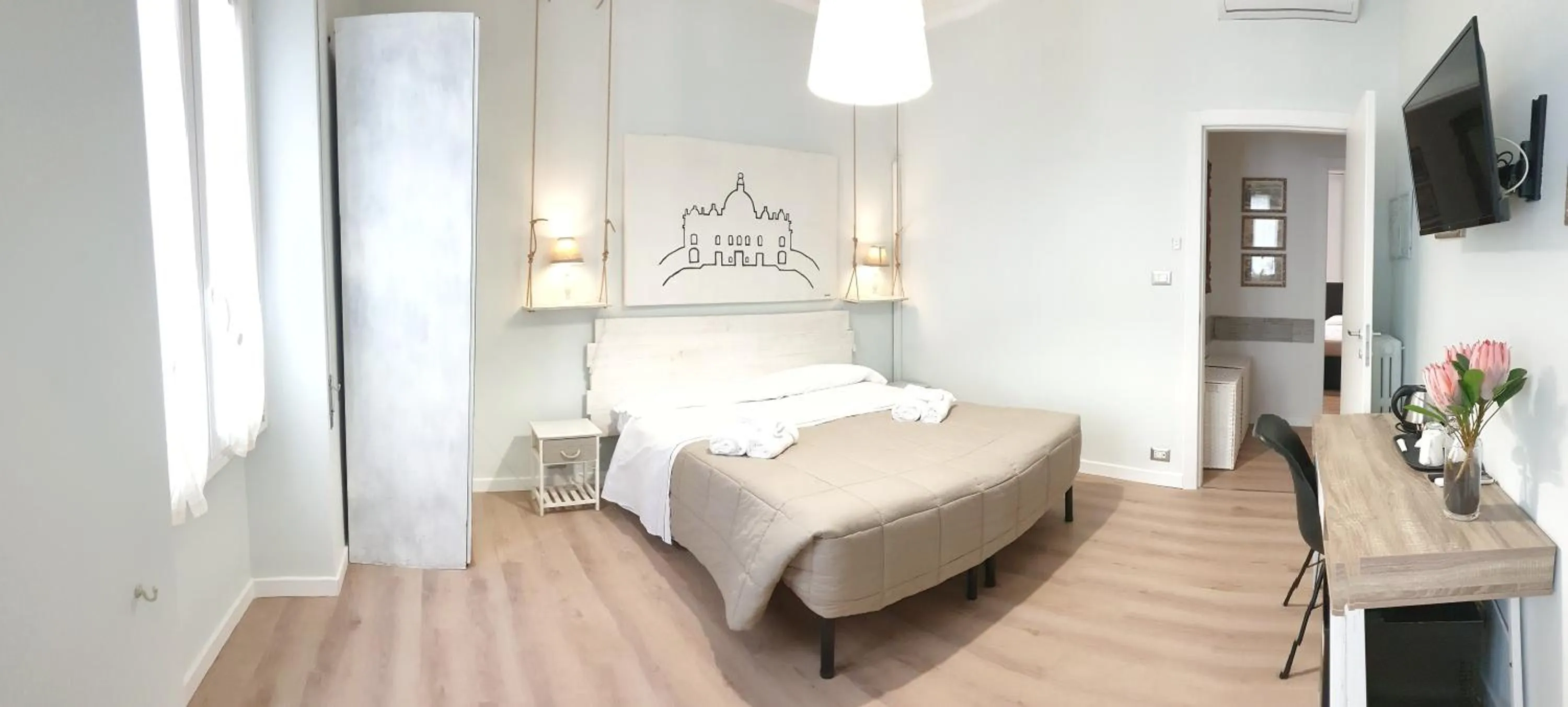 Double Room in B&B Aurelia Garden Rooms