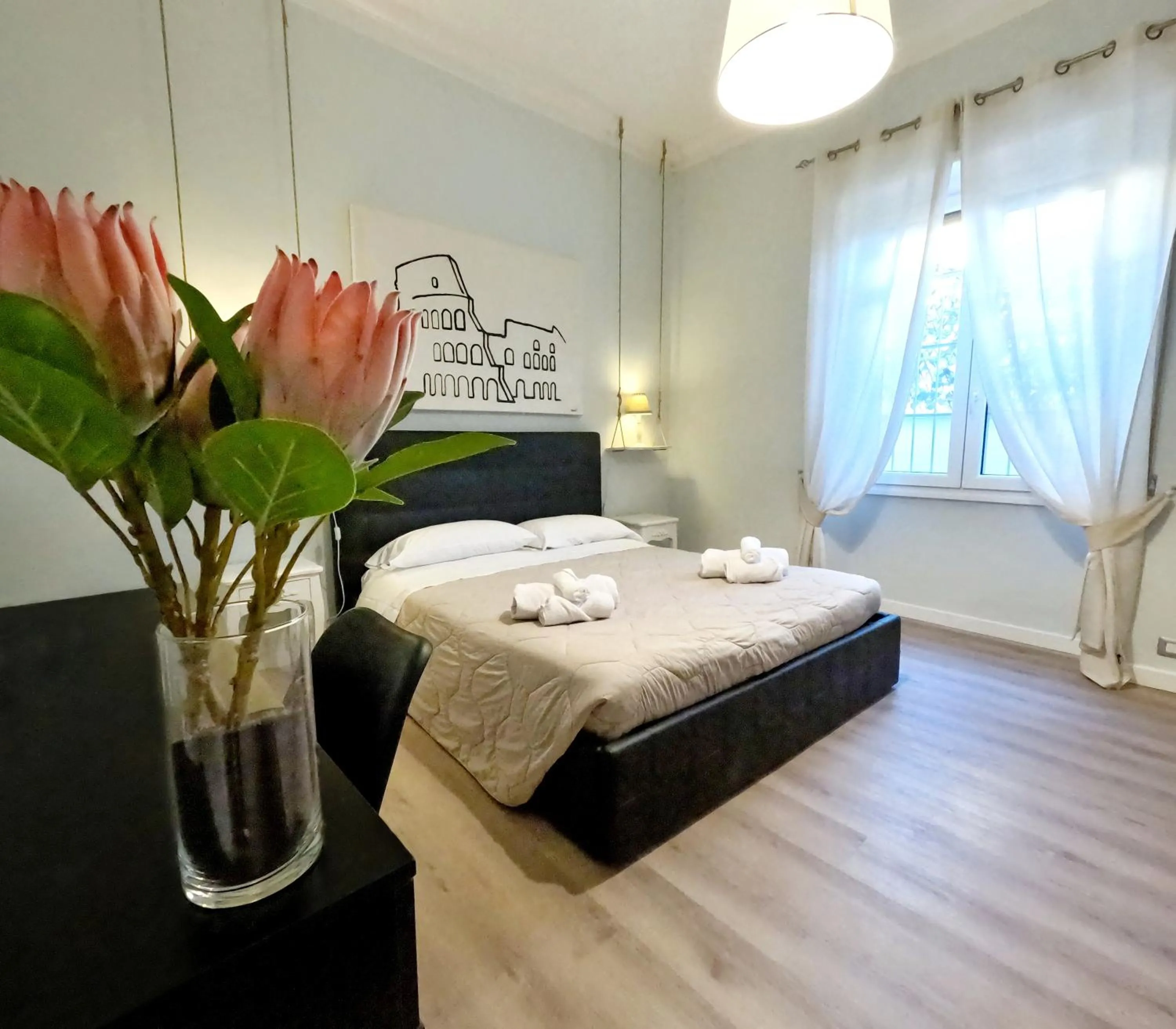 Triple Room with Private Bathroom in B&B Aurelia Garden Rooms