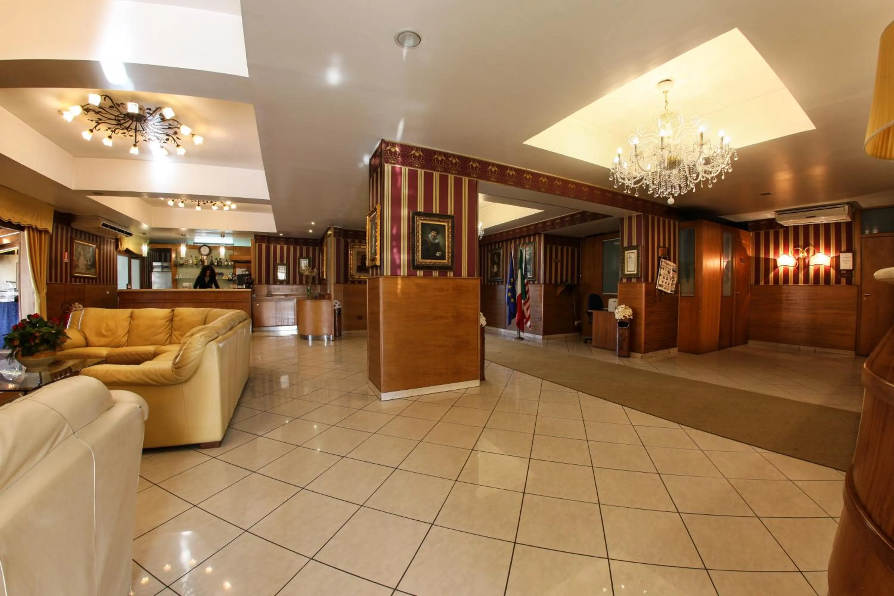 Lobby or reception in Hotel Max