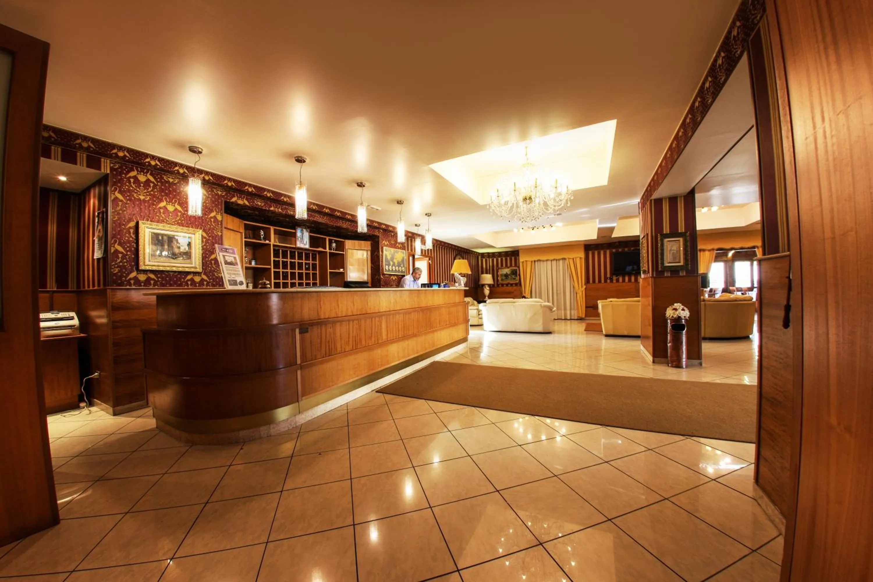 Lobby or reception in Hotel Max