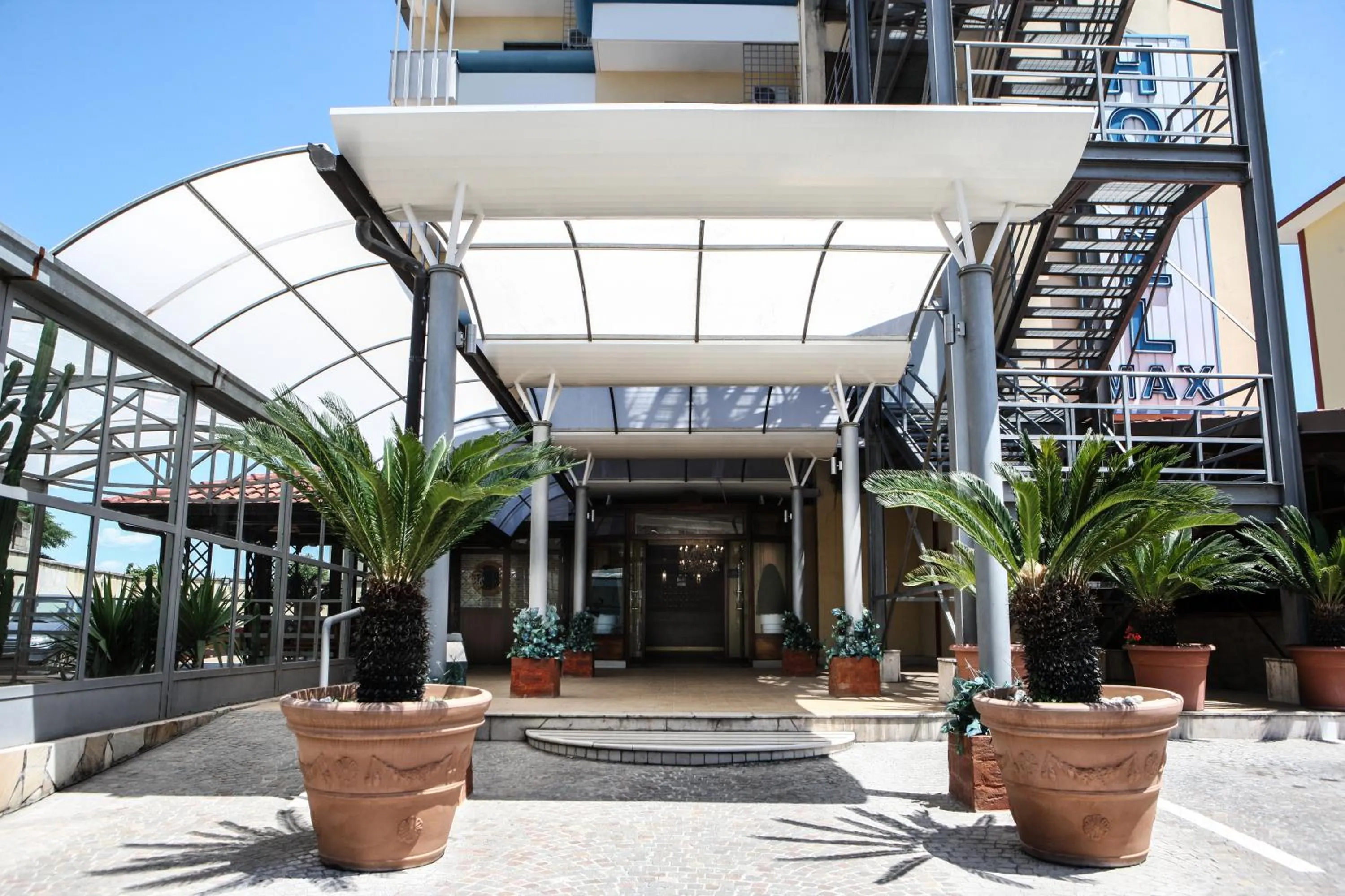 Property building in Hotel Max