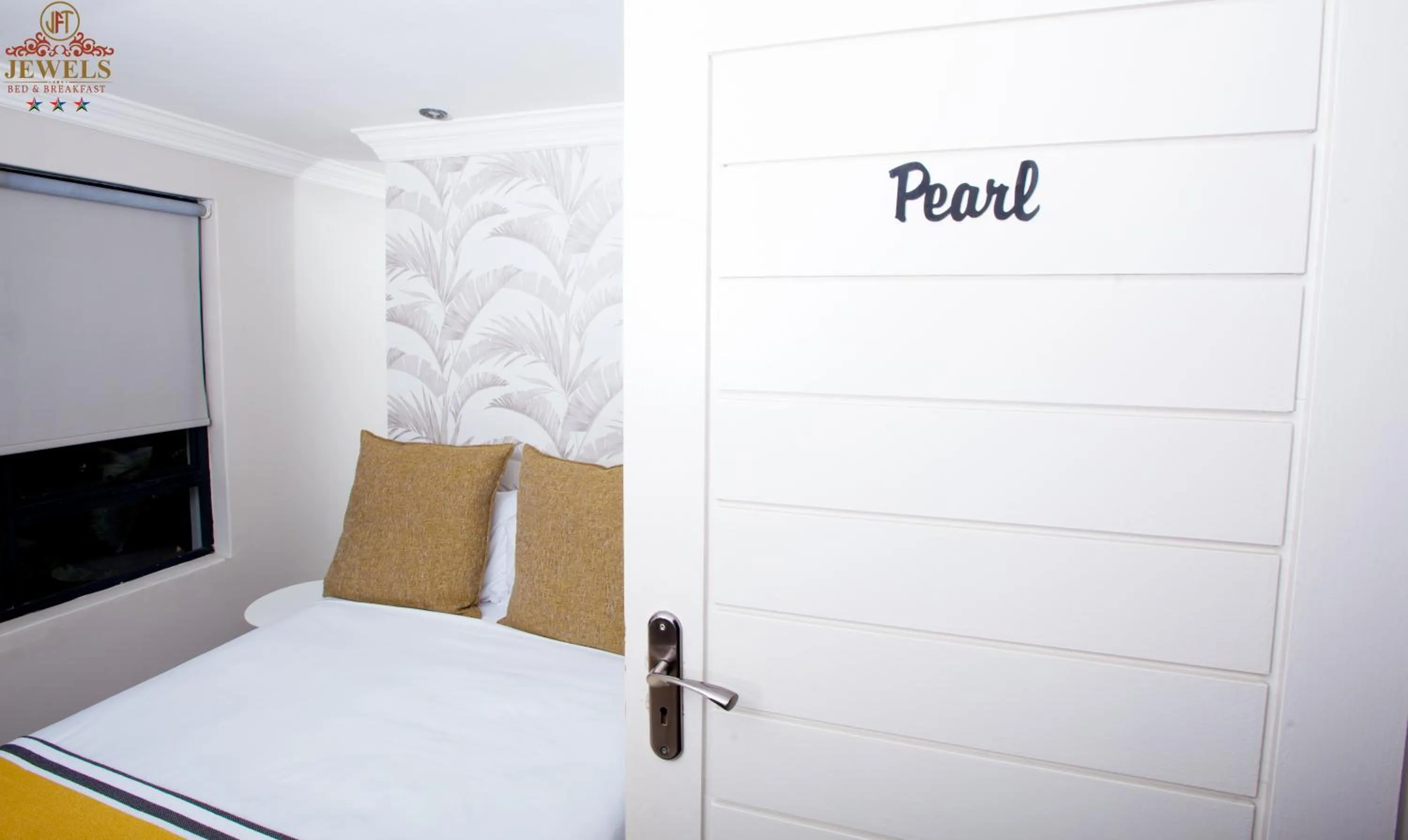 Property logo or sign, Bed in JFT Jewels Guest House