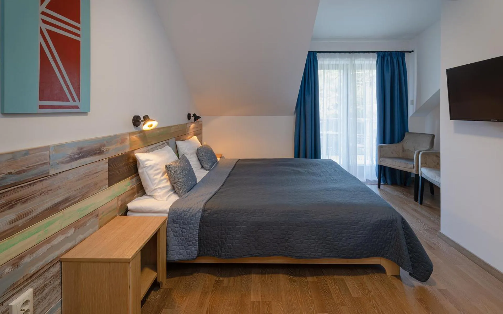 Photo of the whole room, Bed in Butikhotel Visegrád