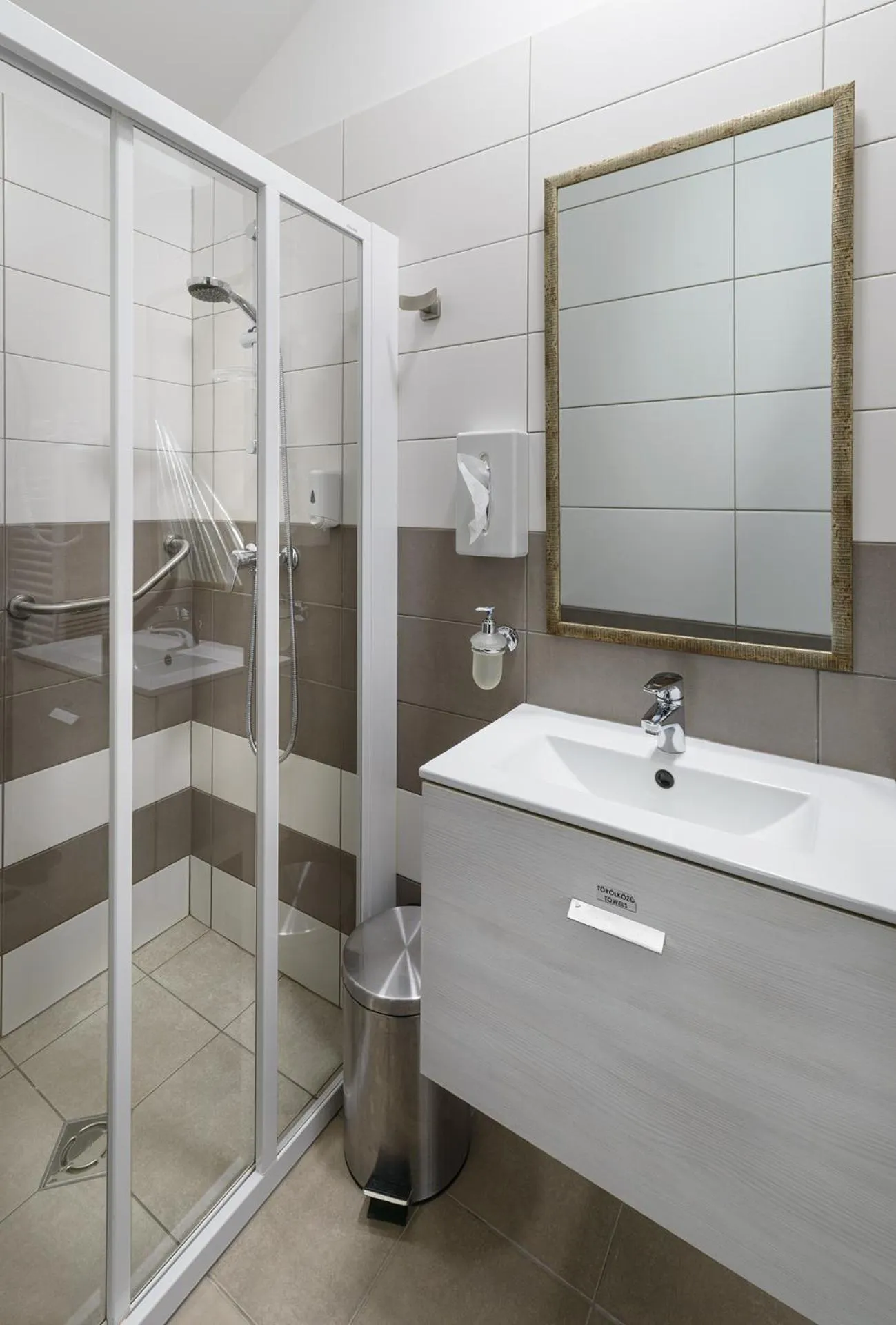 Shower in Butikhotel Visegrád