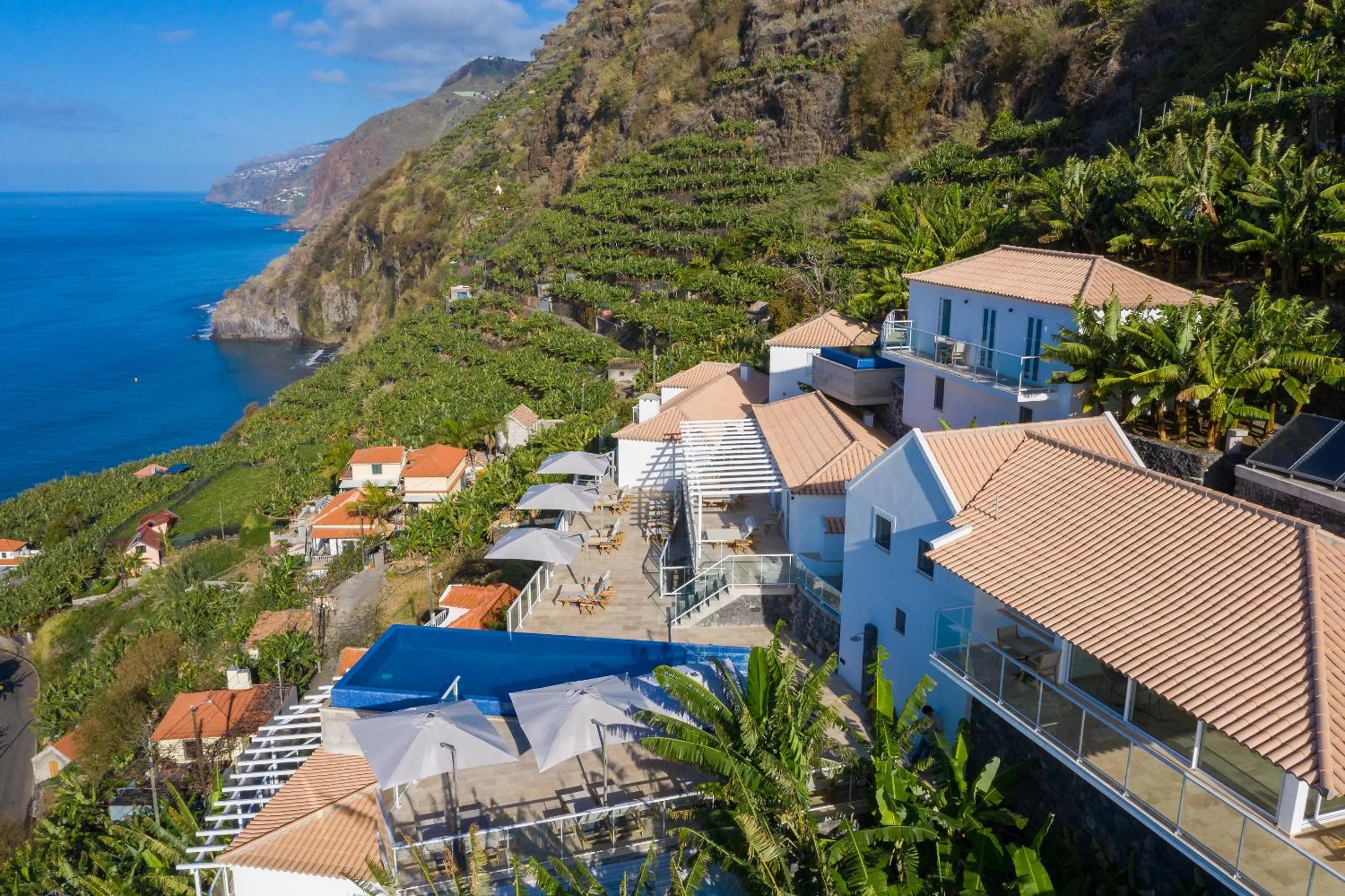 Bird's eye view in Escarpa - The Madeira Hideaway