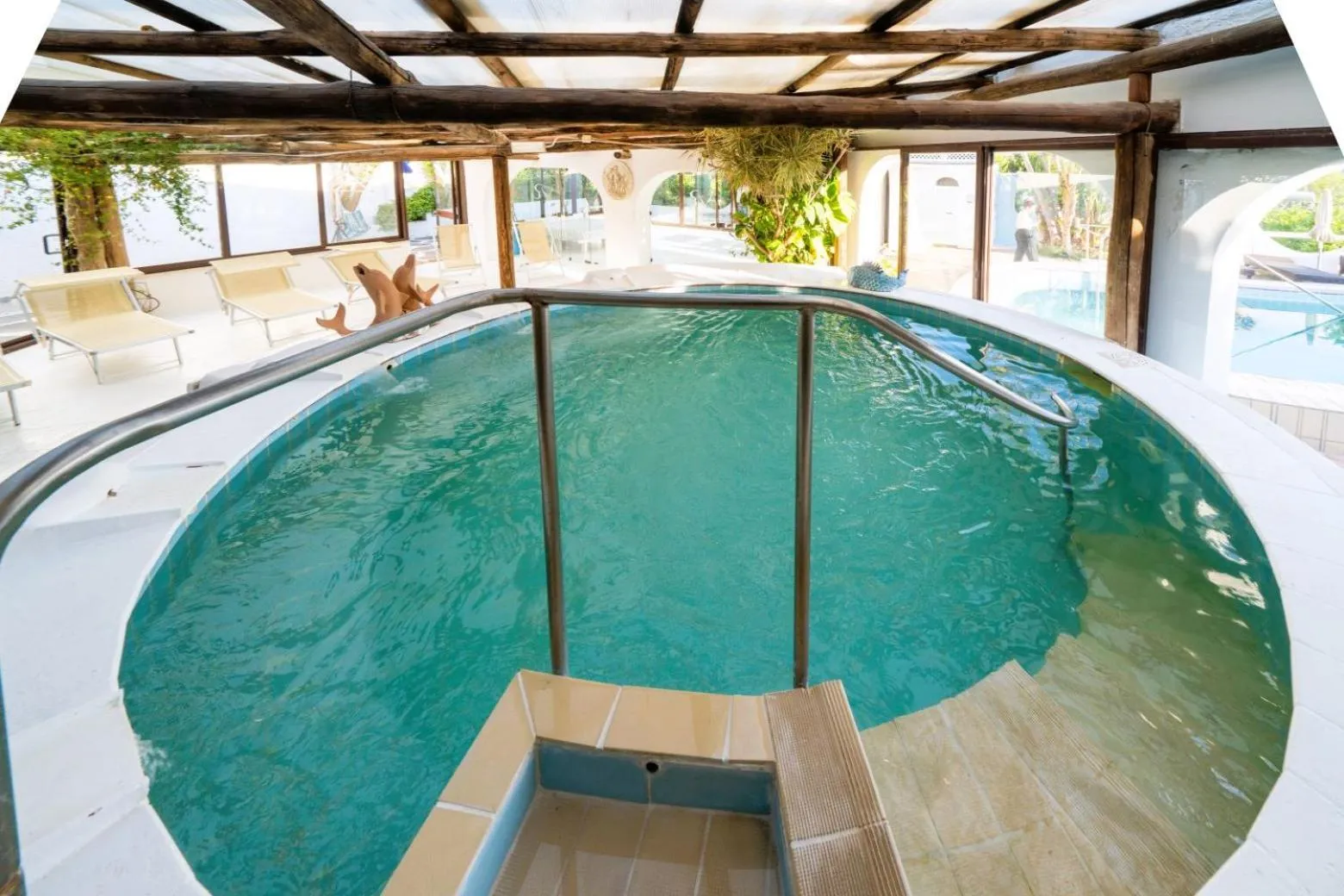 Pool view in Villa Ravino Secret Retreat