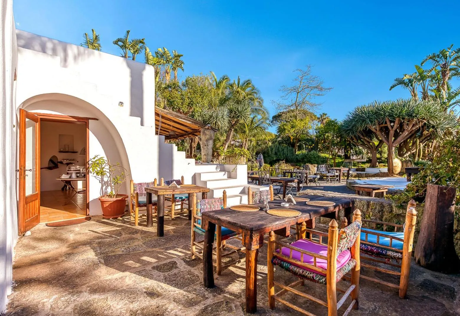 Garden in Villa Ravino Secret Retreat