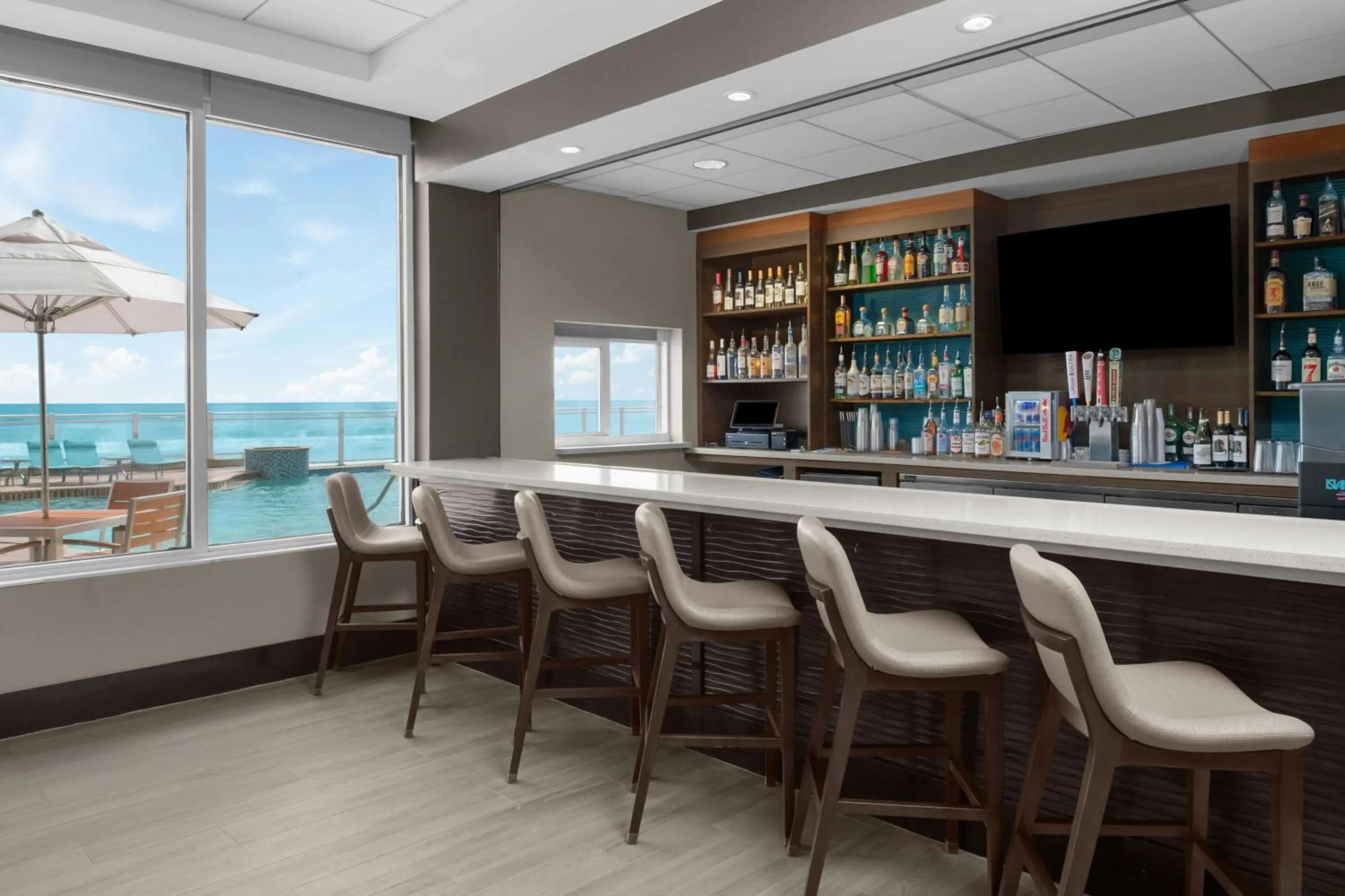 Lounge or bar in Residence Inn by Marriott Daytona Beach Oceanfront