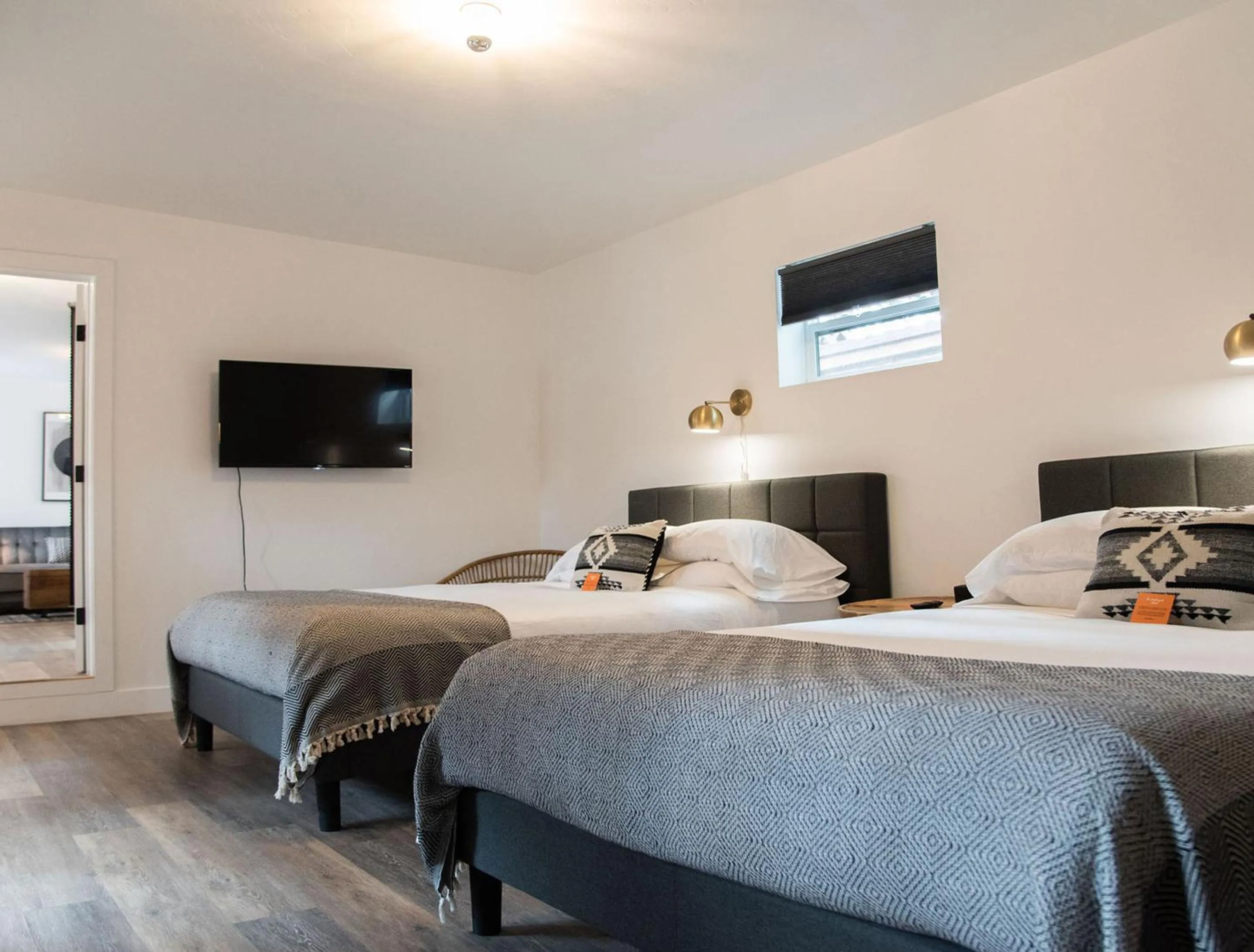 Bed in The Nightingale Motel