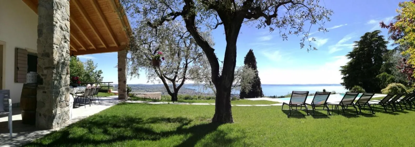 Garden in Relais Colle San Giorgio