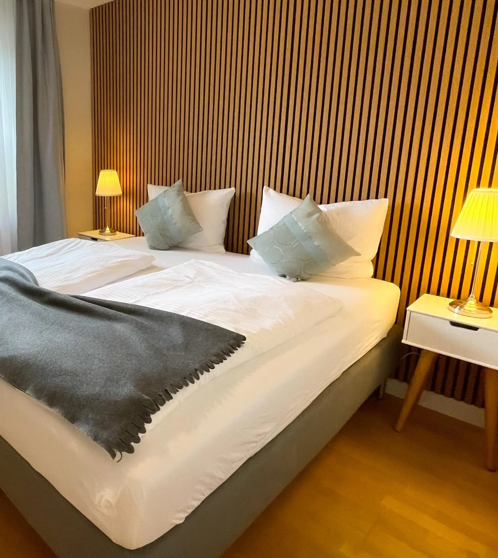 Bed in Hotel Schultheiss Hameln