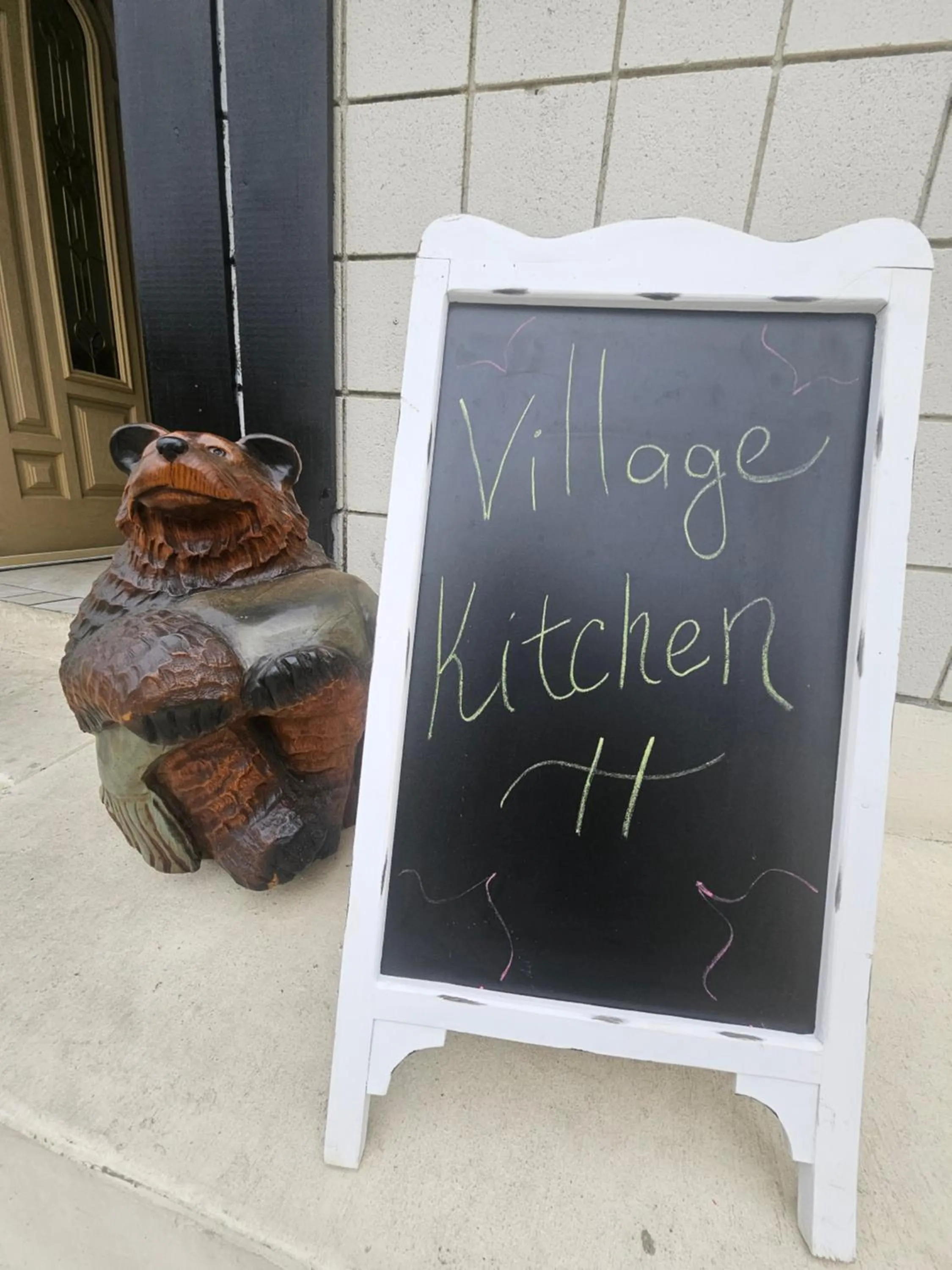 Communal kitchen in Sequoia Village