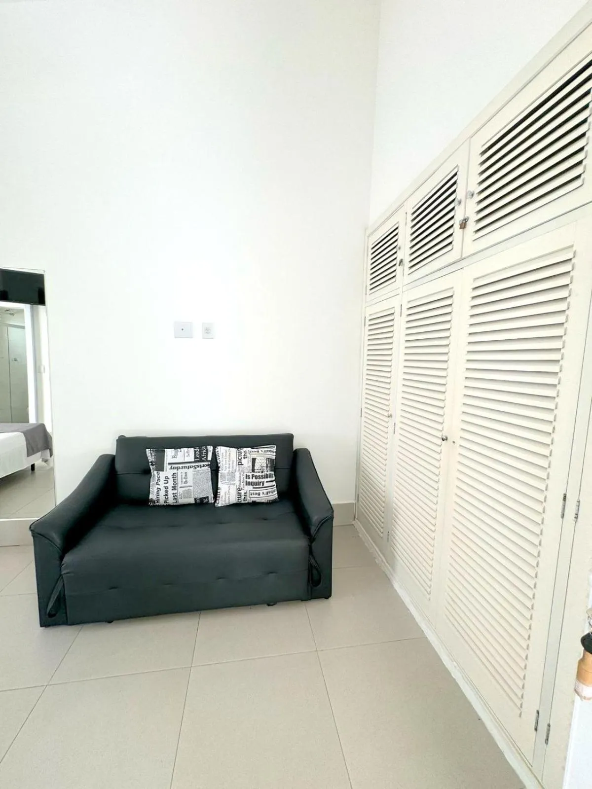 Bed in Pousada Village Cozumel