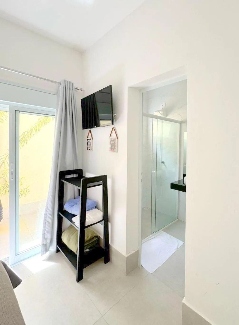 Bed in Pousada Village Cozumel