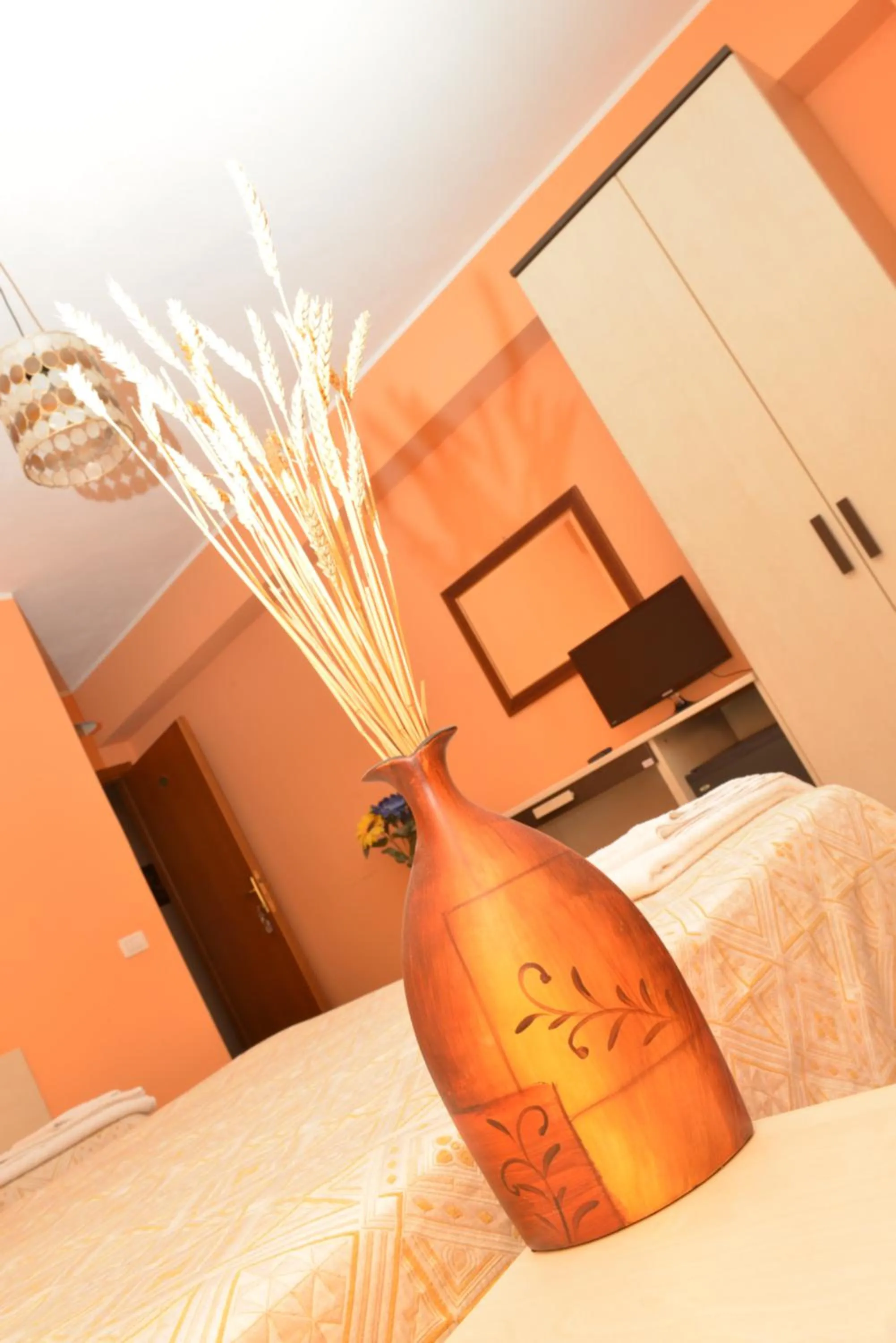 Decorative detail, Bed in Casantica Turismo Rurale