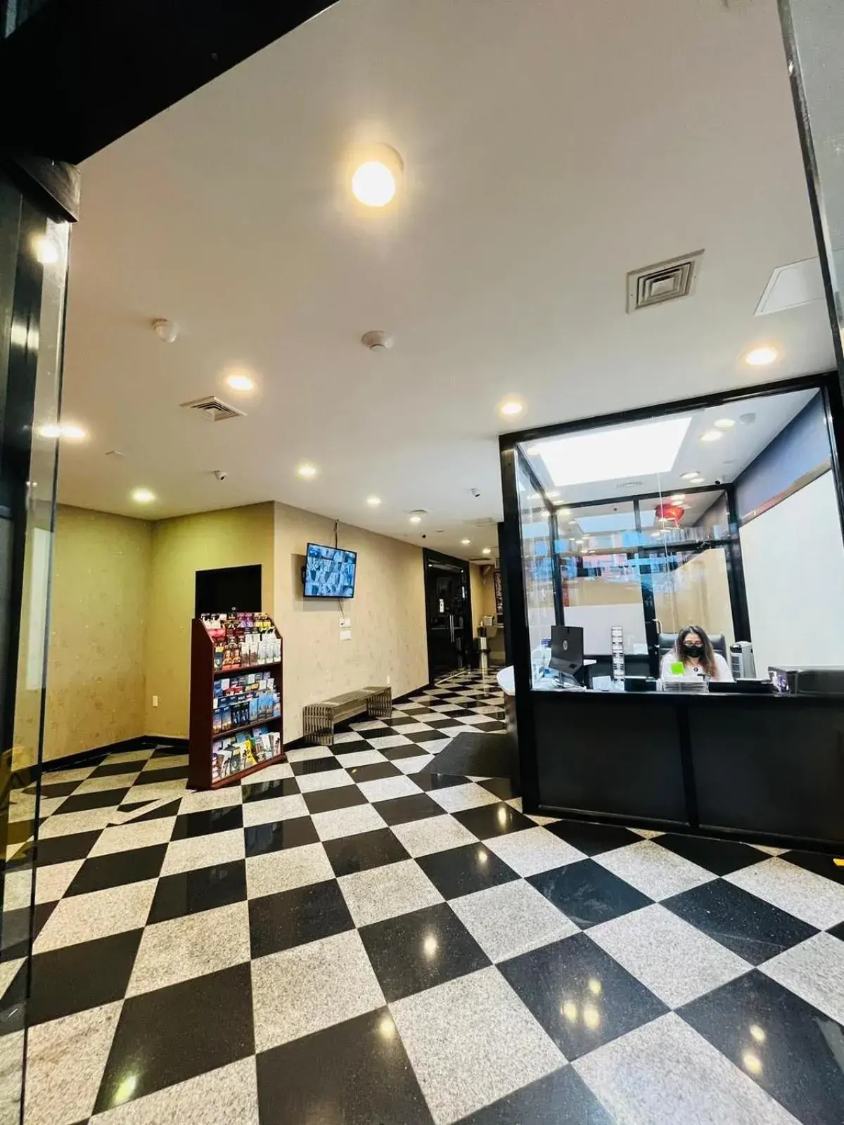 Lobby or reception in Hotel Key Lobby or reception in Hotel Key