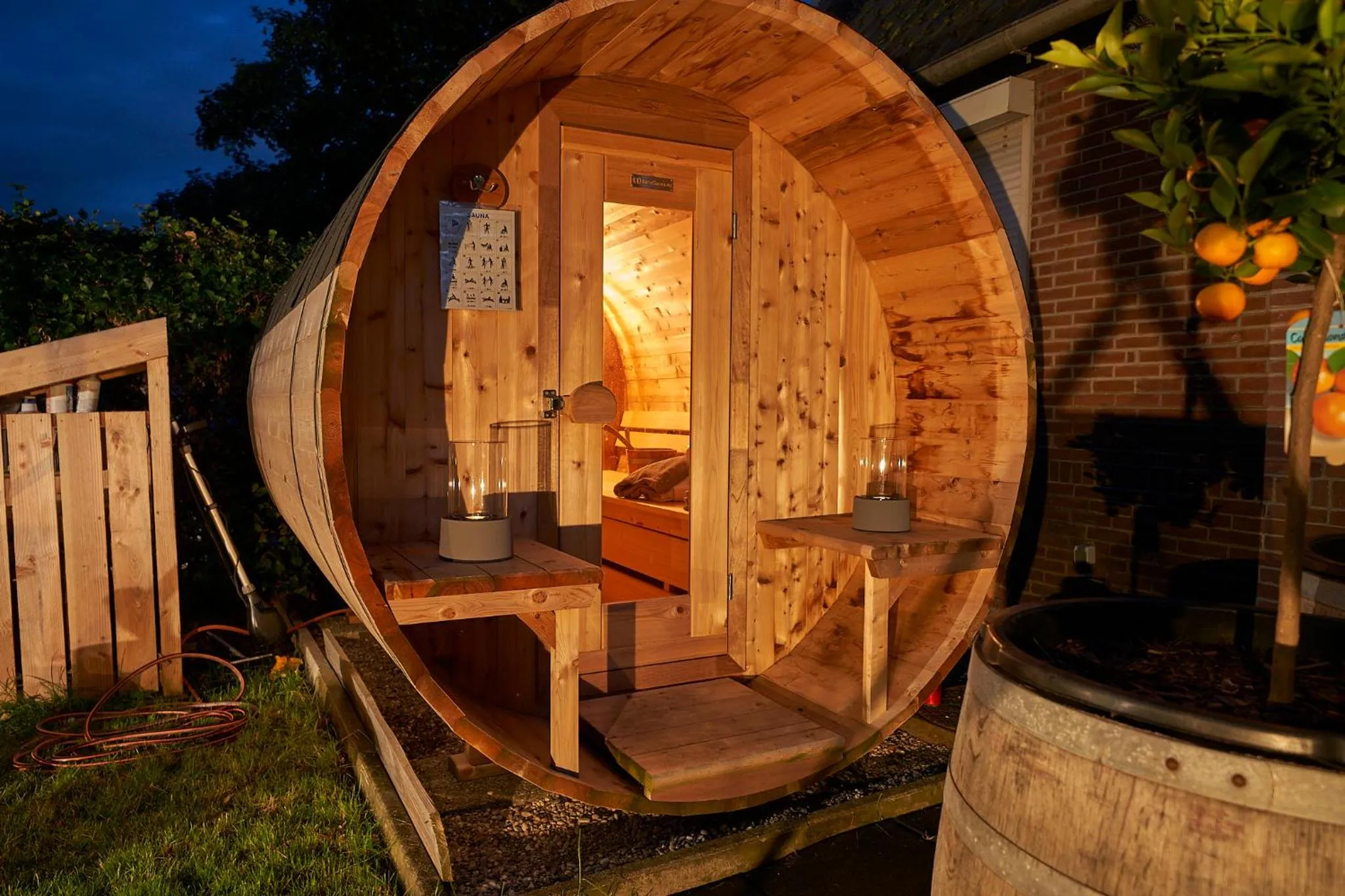 Sauna in B B Huize Hooijer