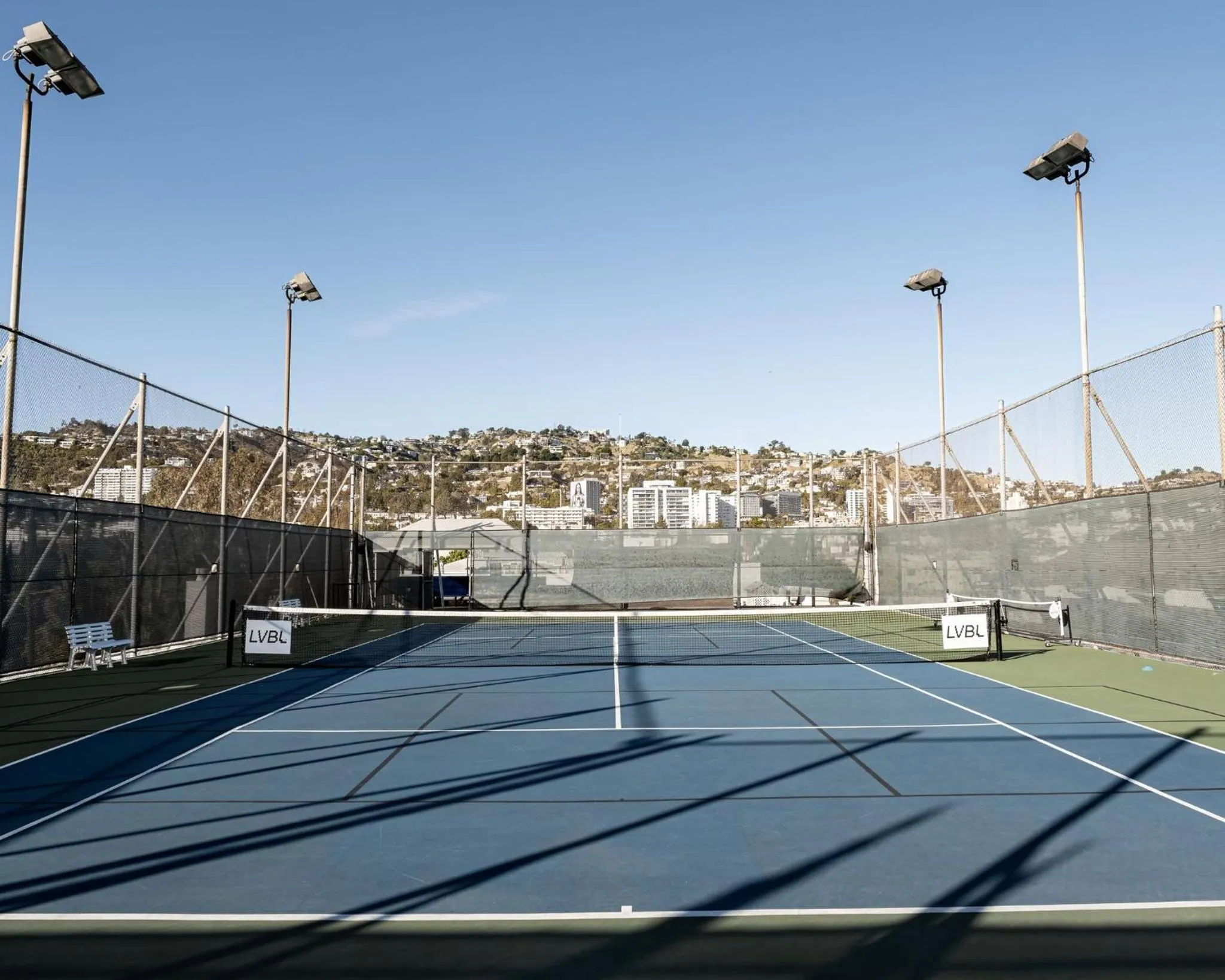 Inner courtyard view in Le Parc at Melrose