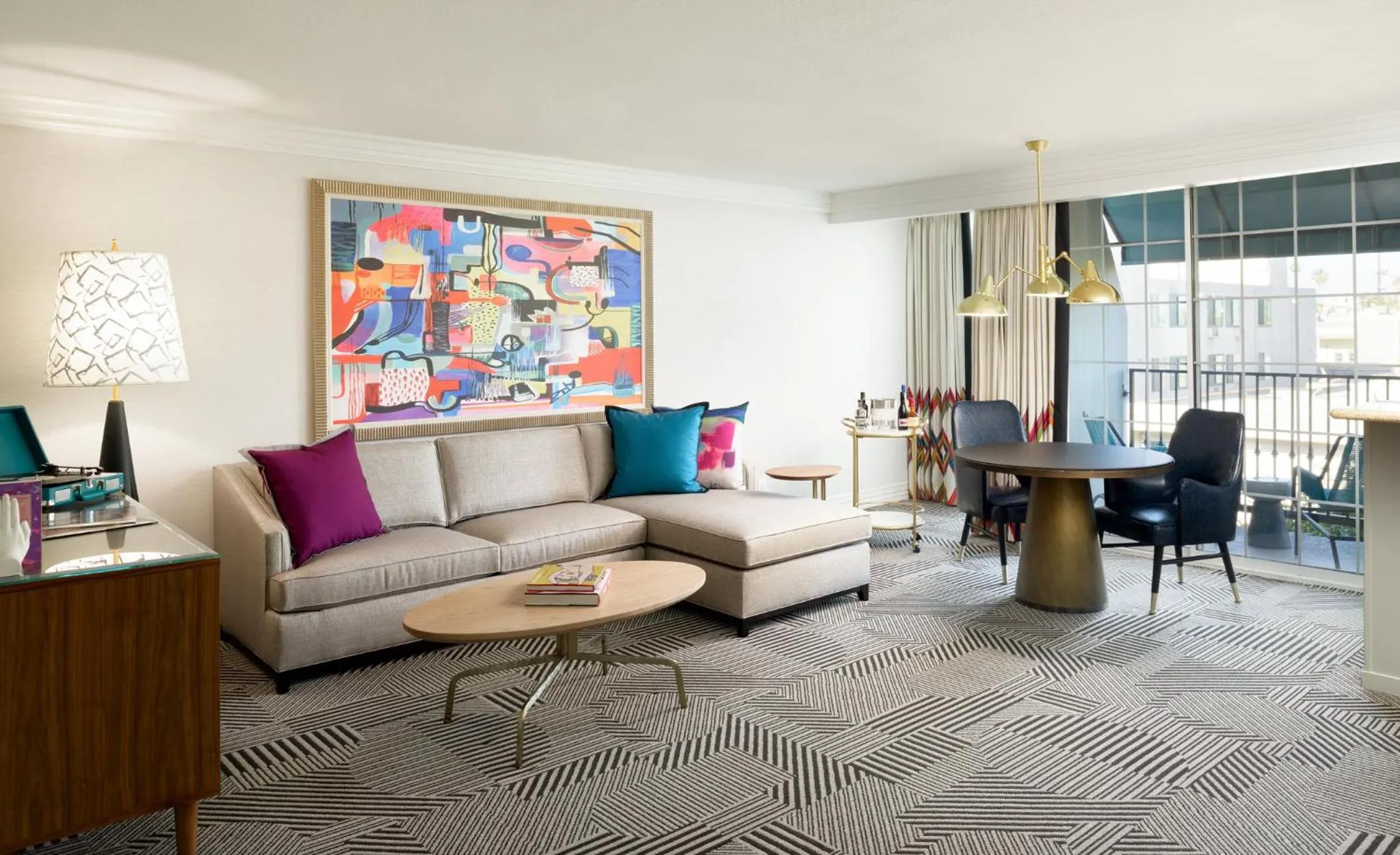 Living room in Le Parc at Melrose