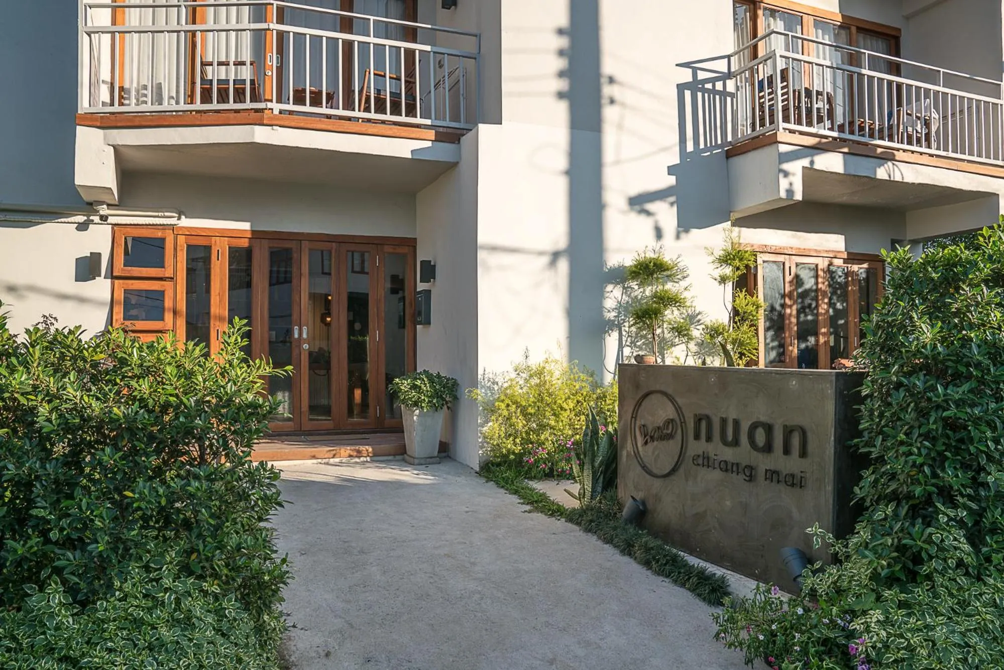 Facade/entrance in Nuan Boutique Hotel