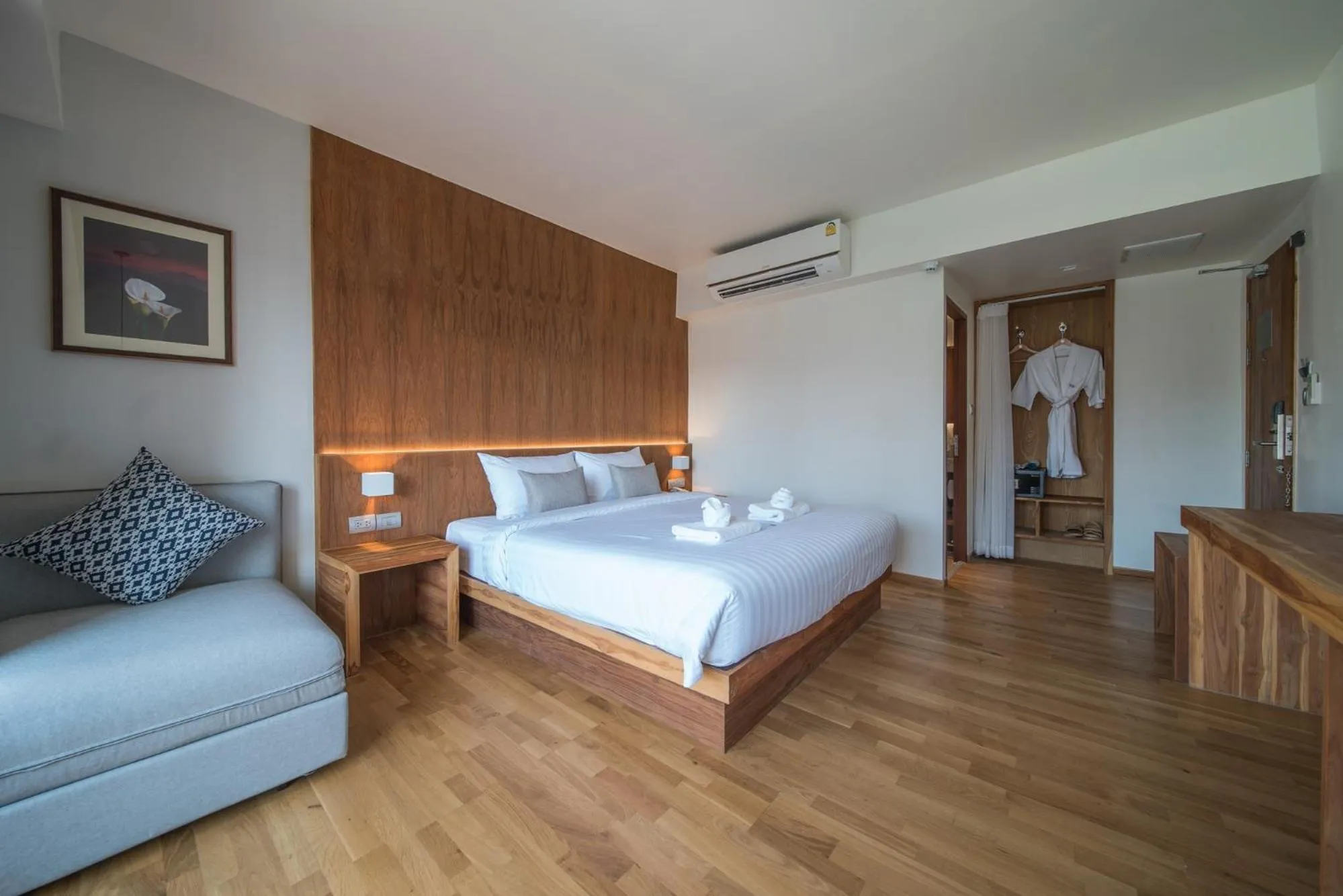 Bed in Nuan Boutique Hotel