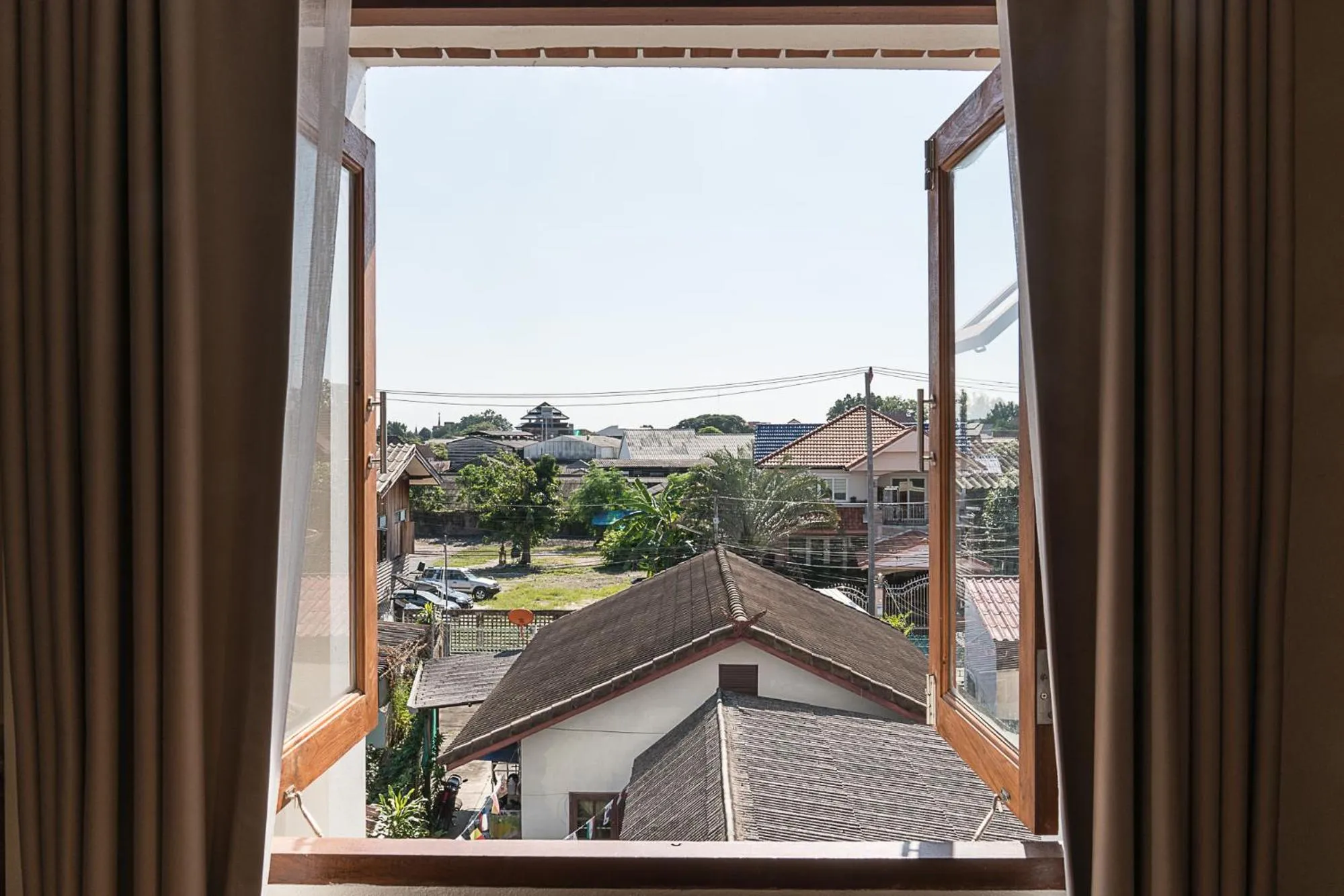 City view in Nuan Boutique Hotel