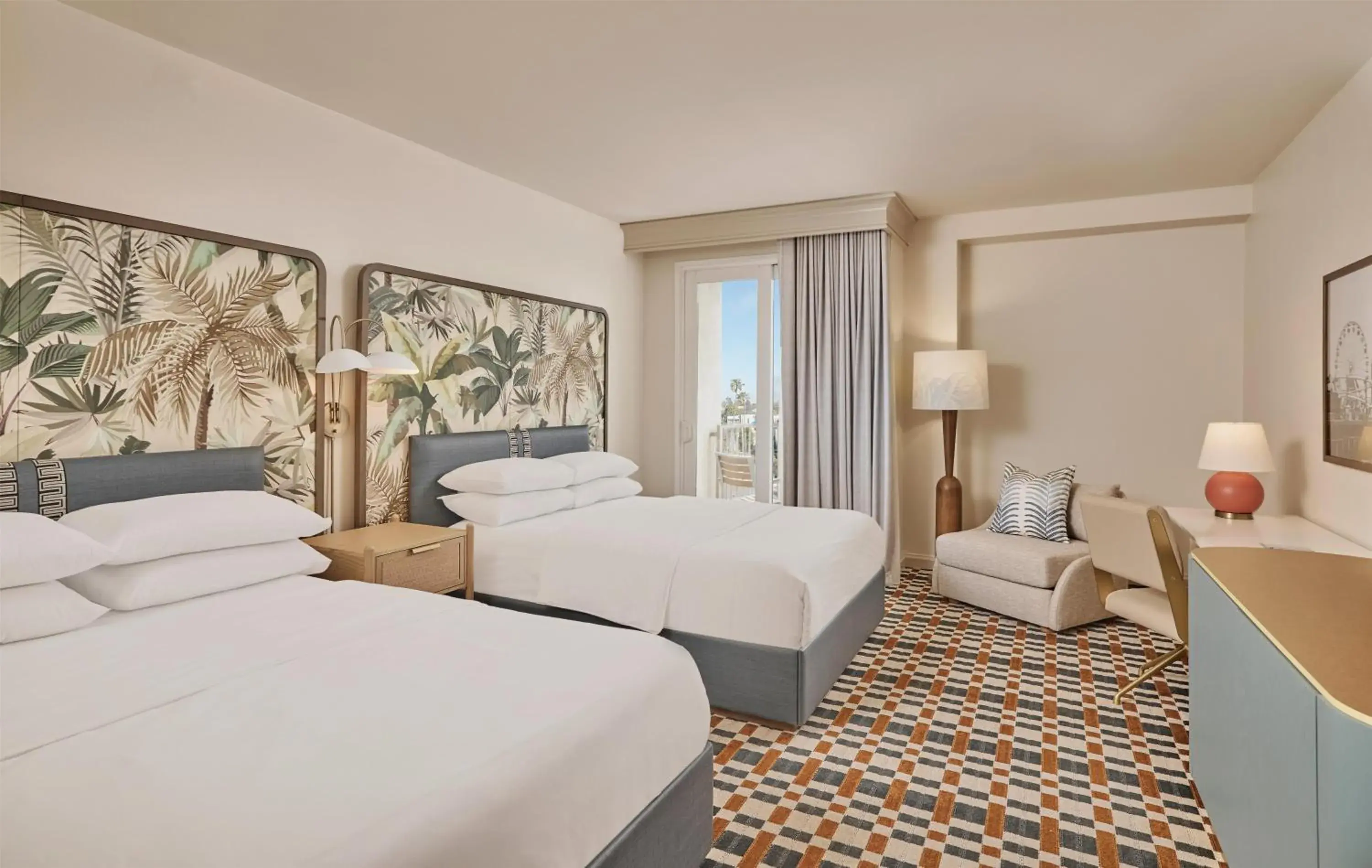 Bedroom, Bed in Hyatt Centric Delfina Santa Monica Bedroom, Bed in Hyatt Centric Delfina Santa Monica