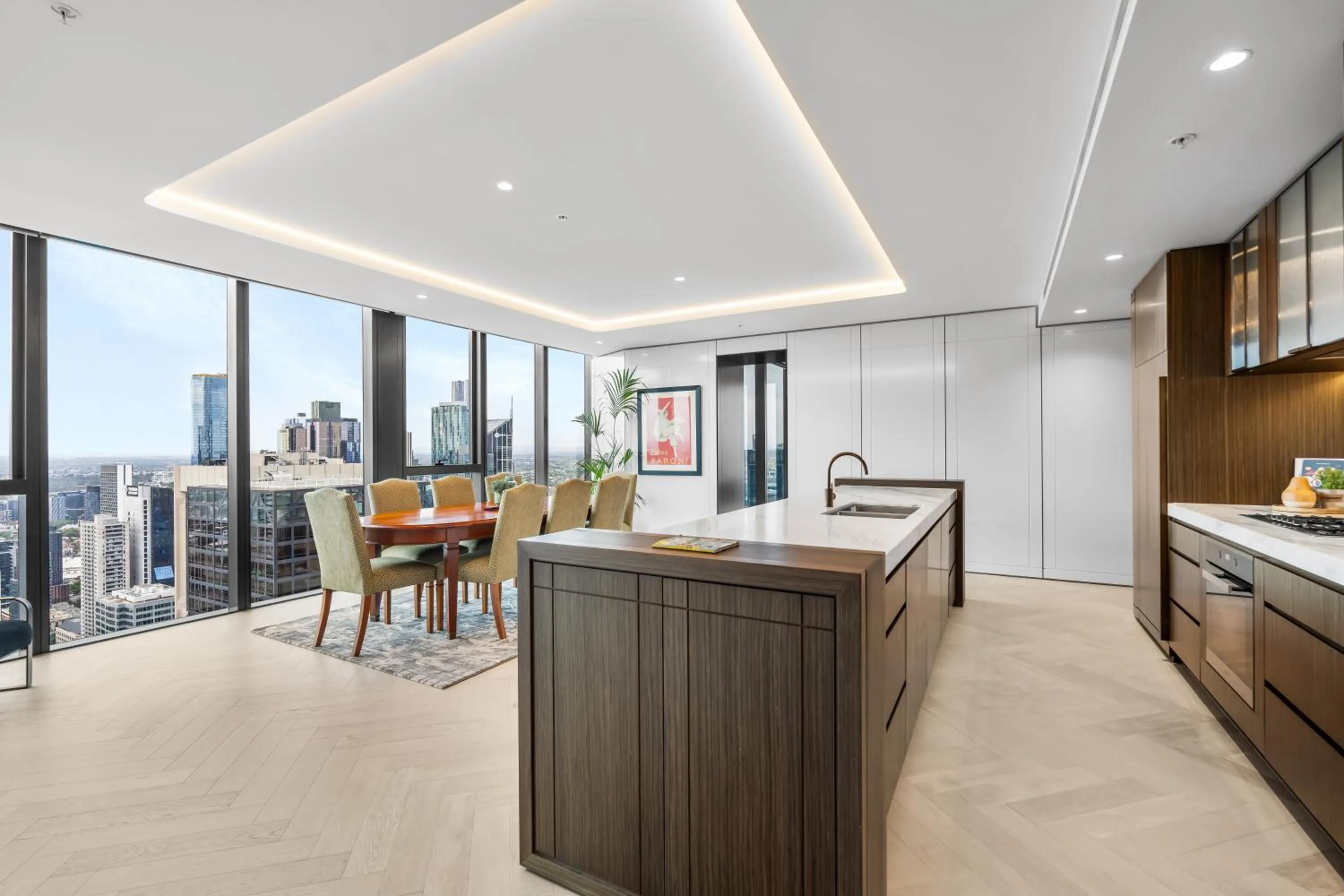 kitchen in Collins House Apartments by CLLIX