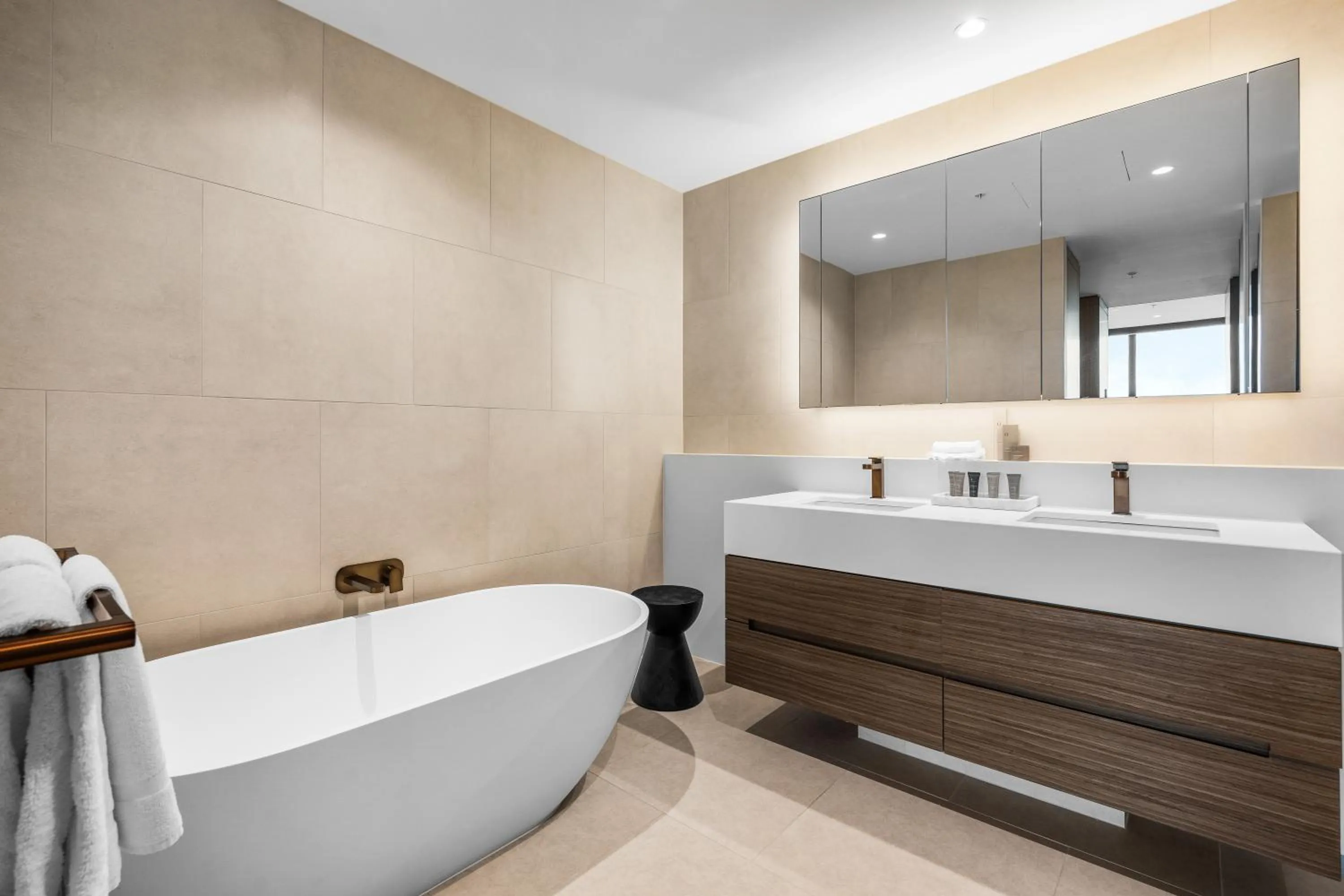 Bathroom in Collins House Apartments by CLLIX