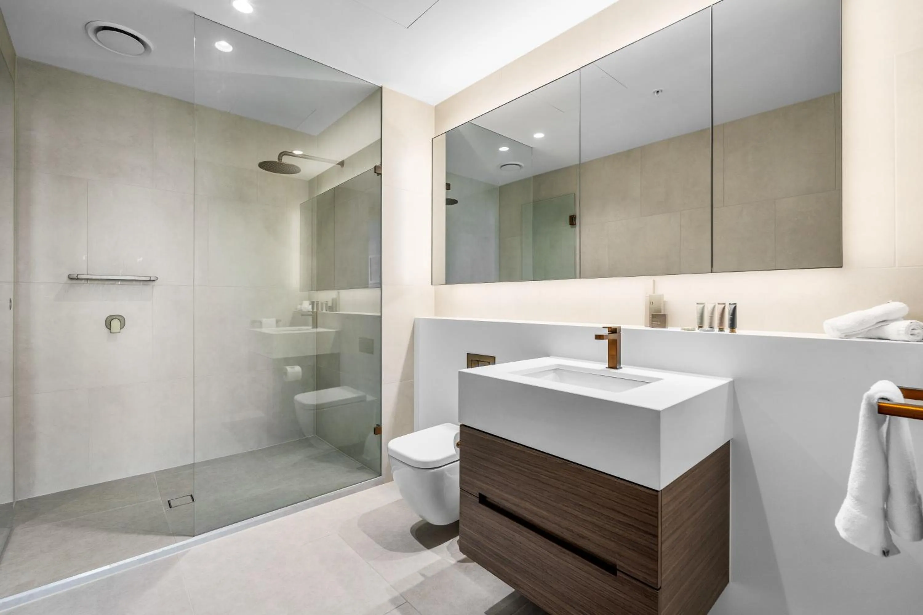 Bathroom in Collins House Apartments by CLLIX